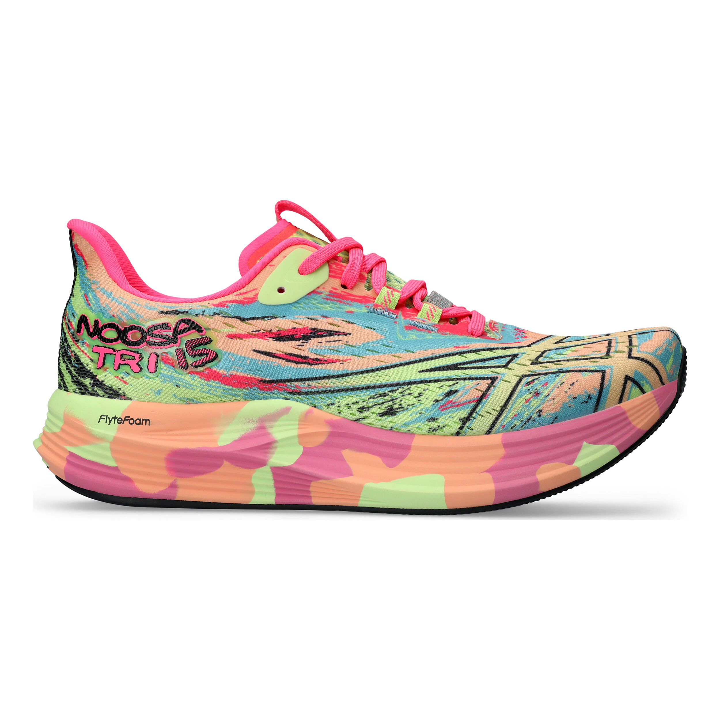 極美品　ASICS NOOSA TRI15/アシックス US8 26cm Amazon.com | ASICS Men's Noosa TRI 15 Running Shoes, 7, Lime