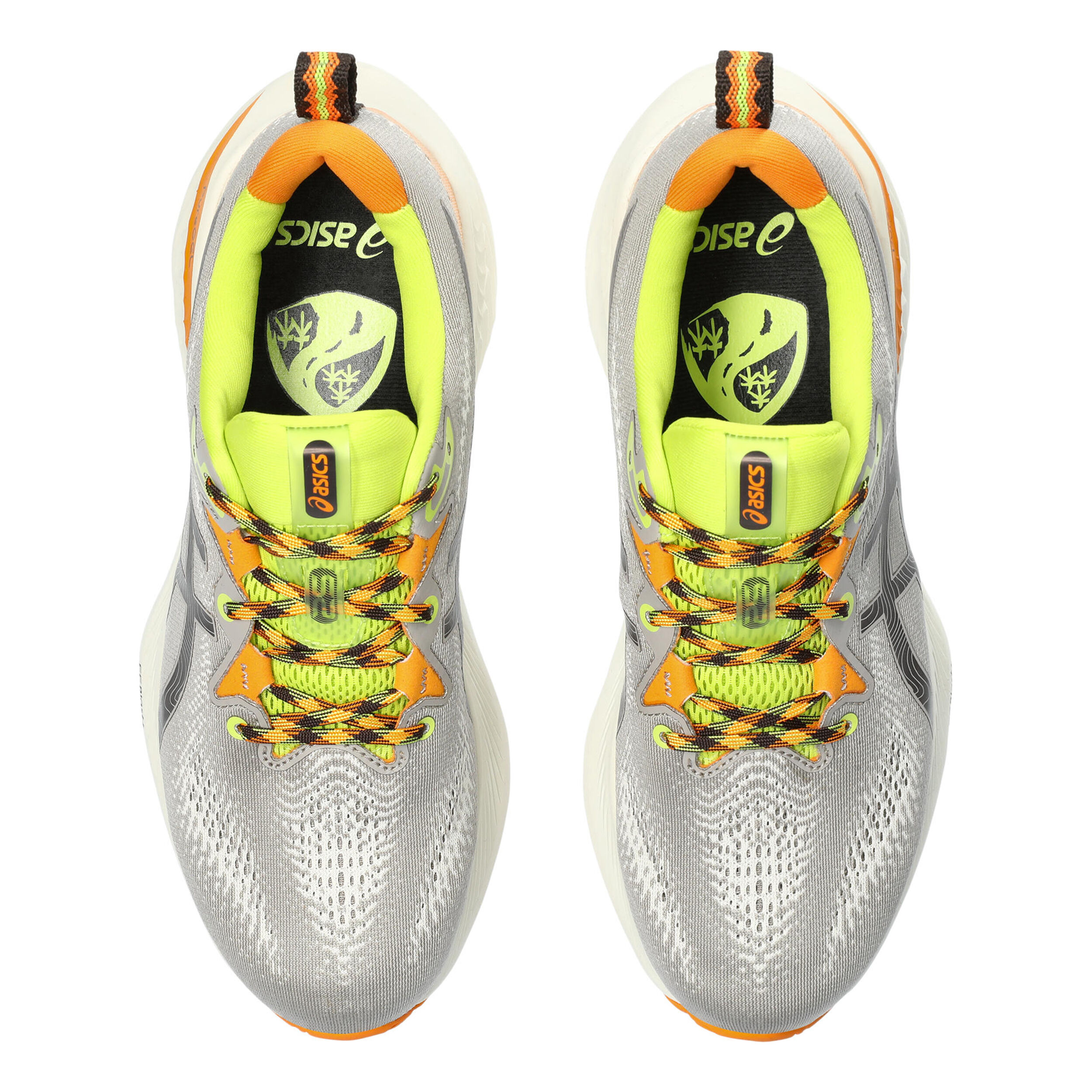 Asics mens multi colored running shoes cheap