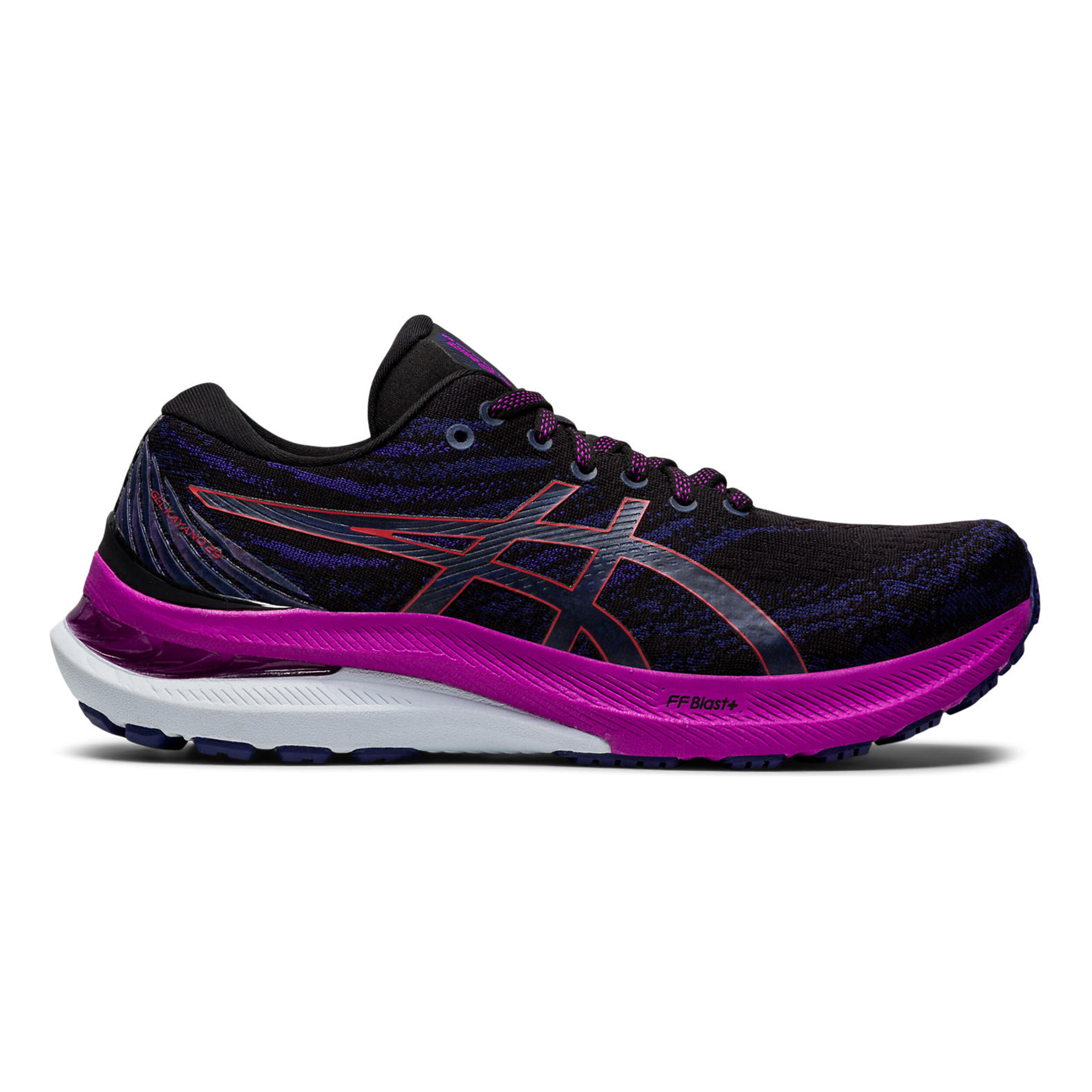Buy ASICS Gel Kayano 29 Stability Running Shoe Women Black Violet online Running Point COM