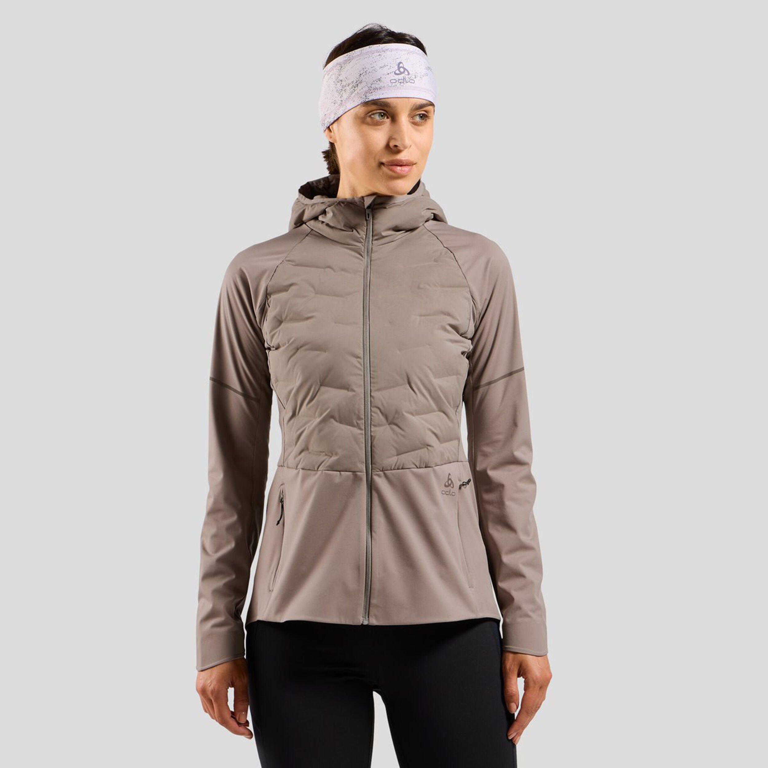 Running jacket womens grey on sale