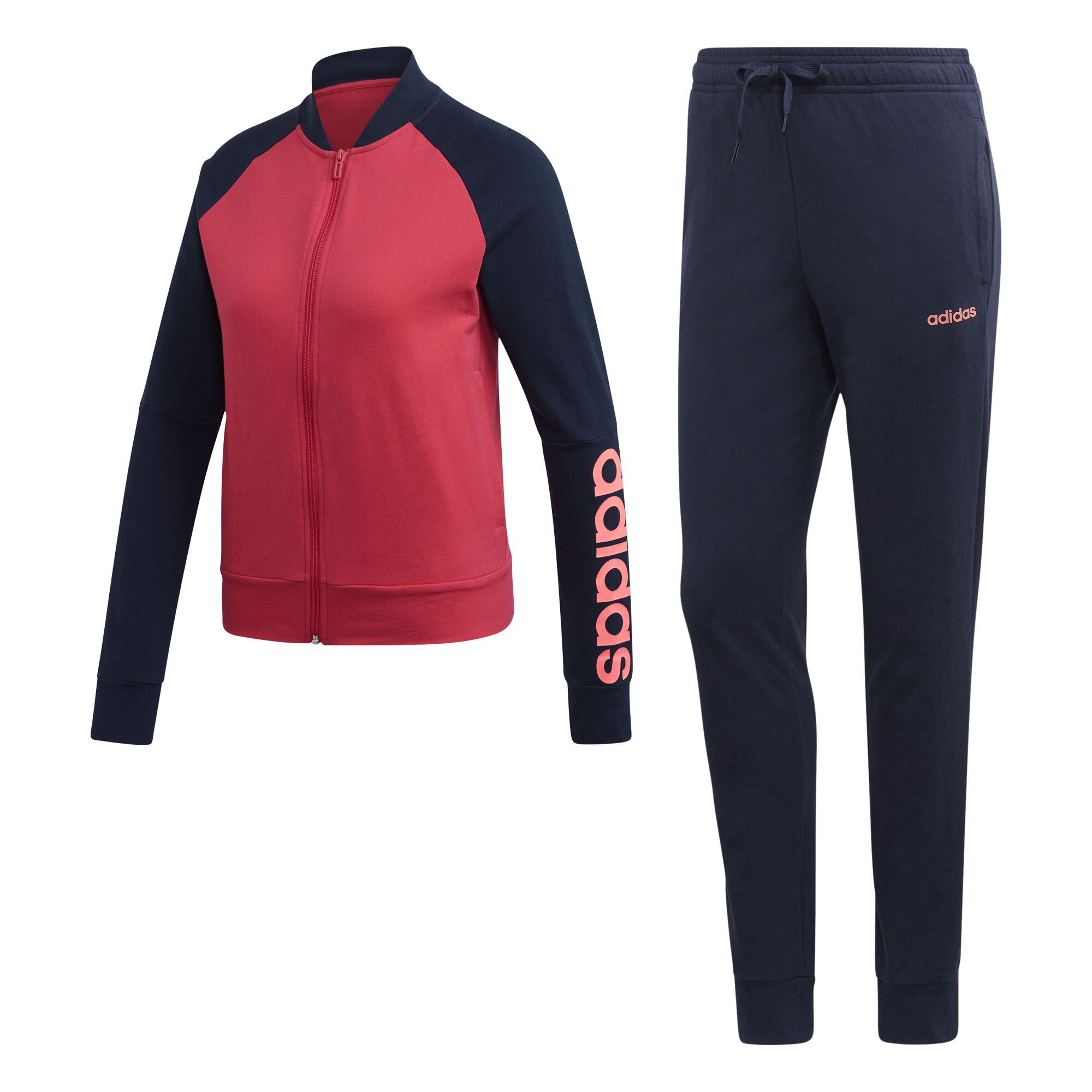 Coral adidas tracksuit new arrivals
