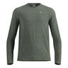 Essential Seamless Crew Neck Long sleeve Men-olive