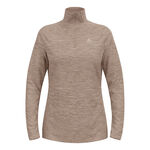 Odlo Clothing Odlo Essential Thermal Mid Layer 1/2 Zip Long Sleeve Women-Grey