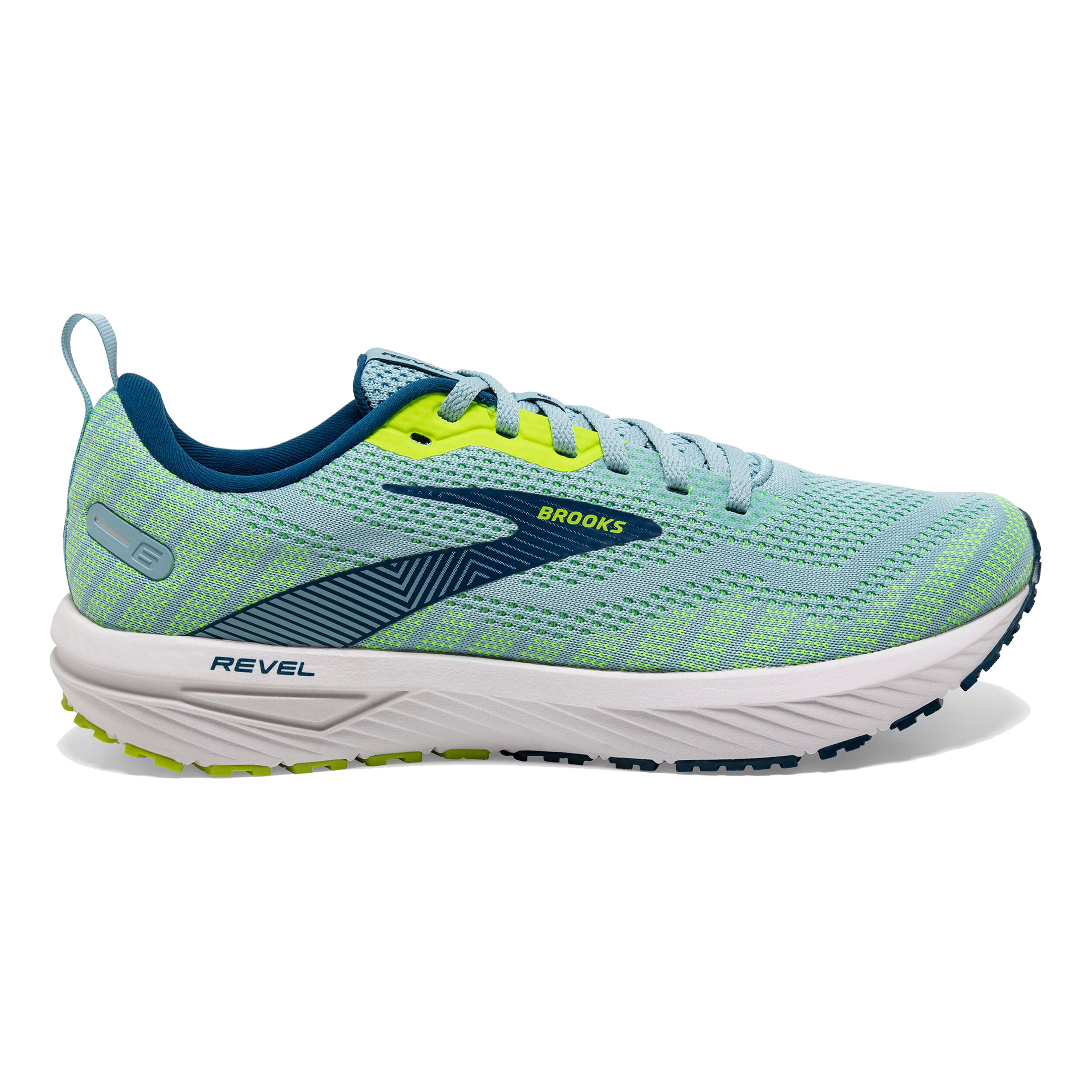 Buy Brooks Revel 6 Neutral Running Shoe Men Light Green Blue online Running Point COM