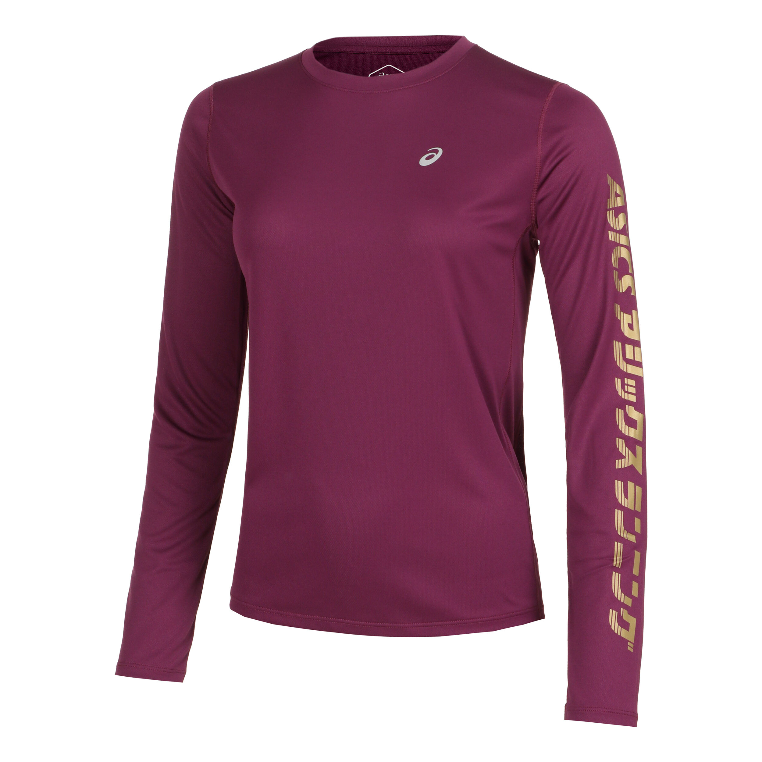Asics long sleeve running top womens top