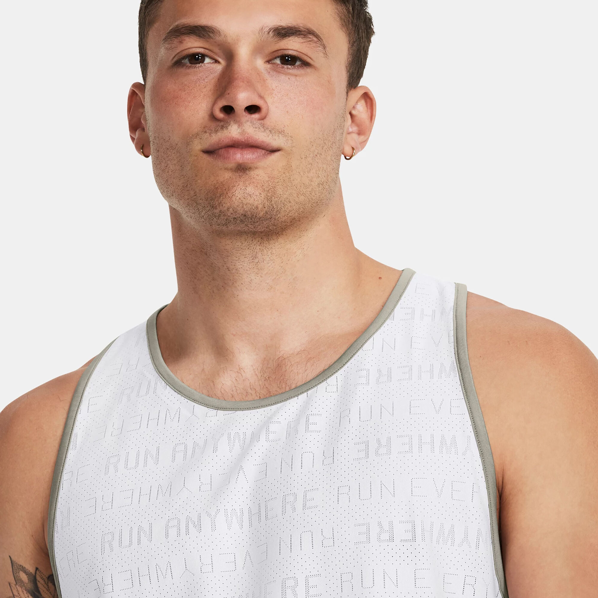 Buy Under Armour Run Everywhere Tank Top Men White online