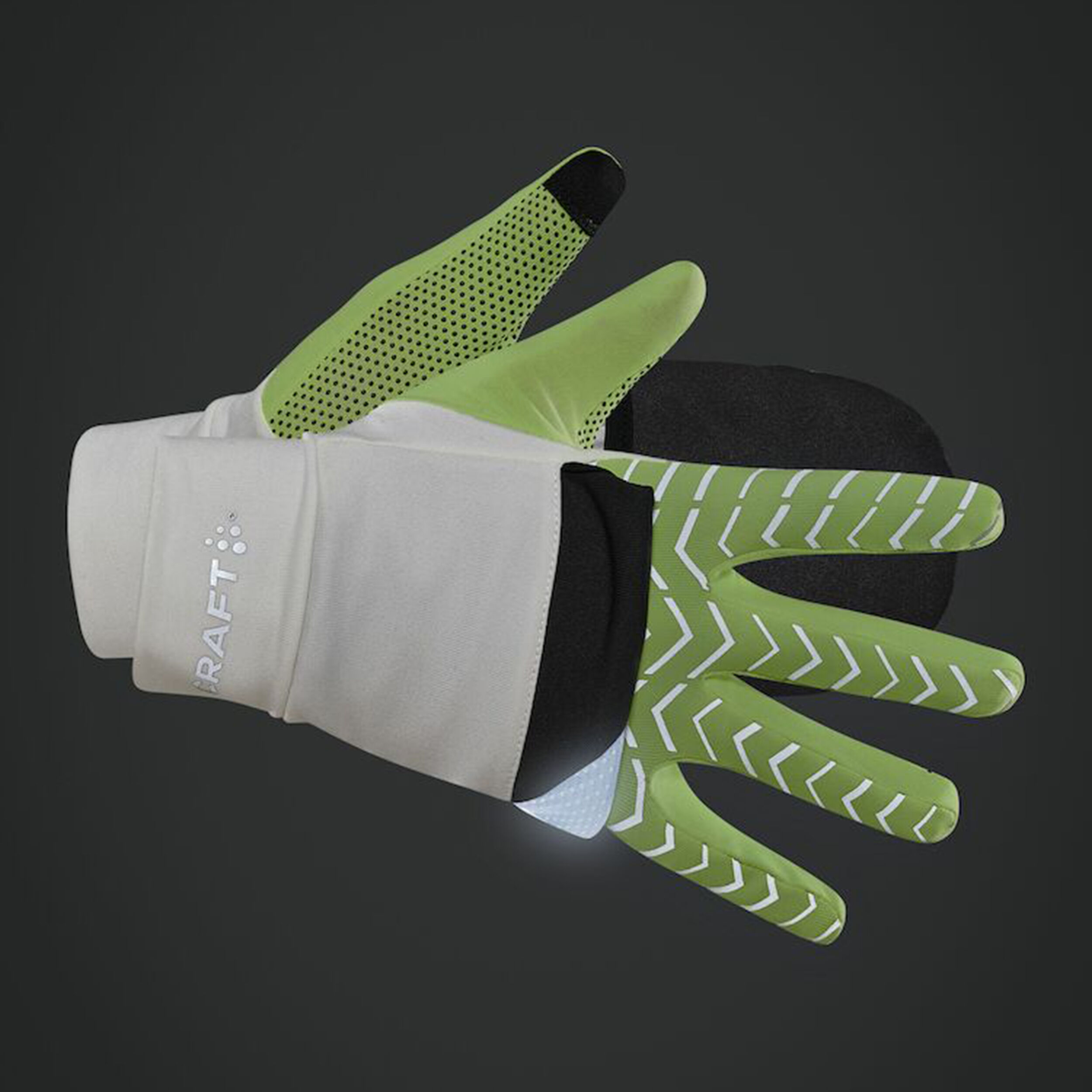 Buy Craft ADV Lumen Hybrid Running Gloves White online Running