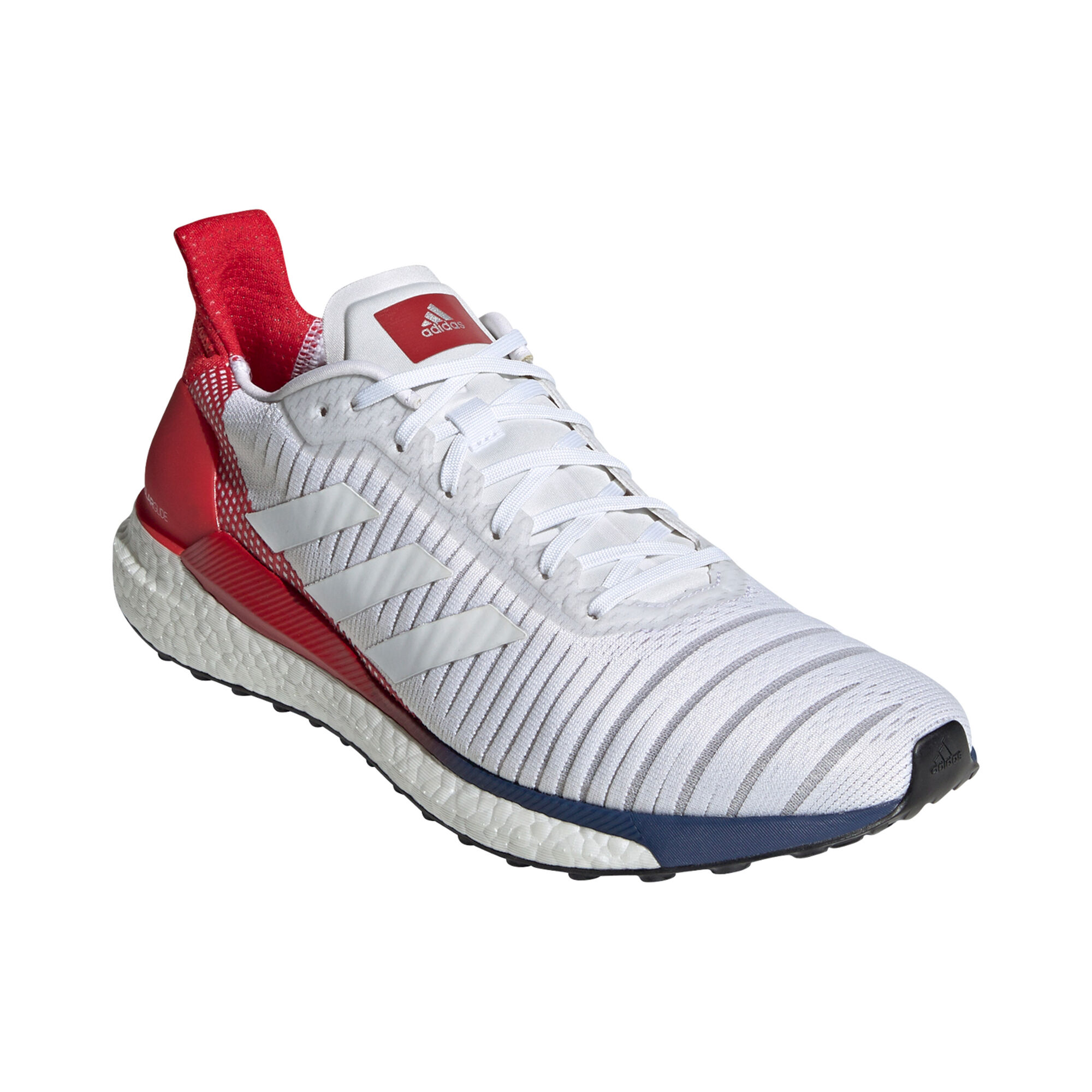 Buy adidas Solar Glide 19 Neutral Running Shoe Men White, Red online ...