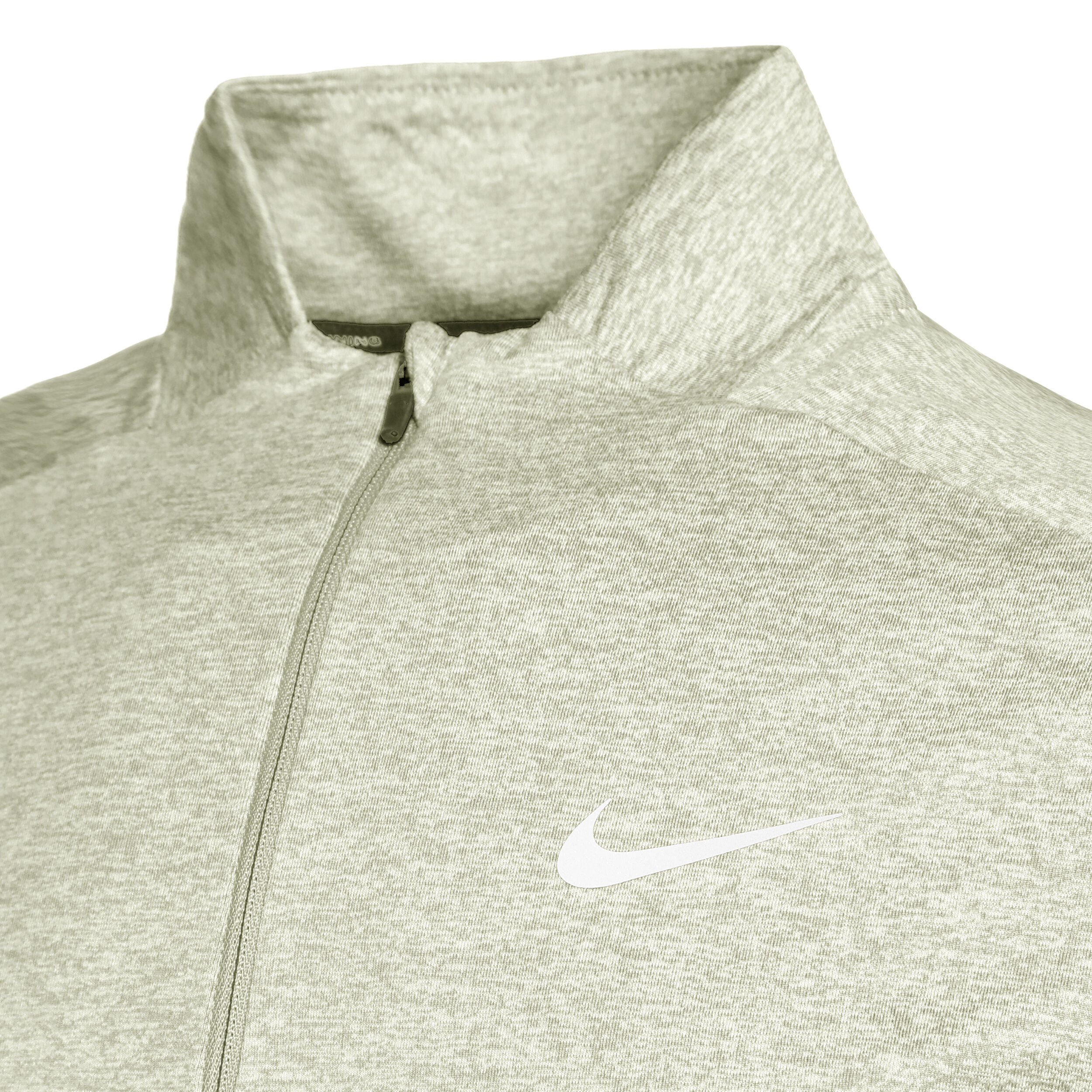Dri Fit Element Half Zip Running Shirt Men Light Green