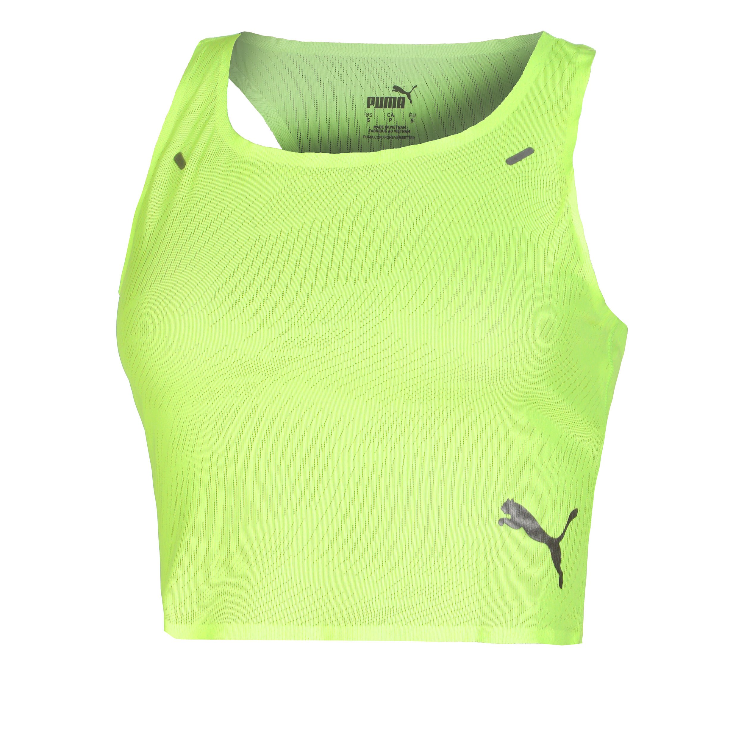 Puma green hotsell crop top