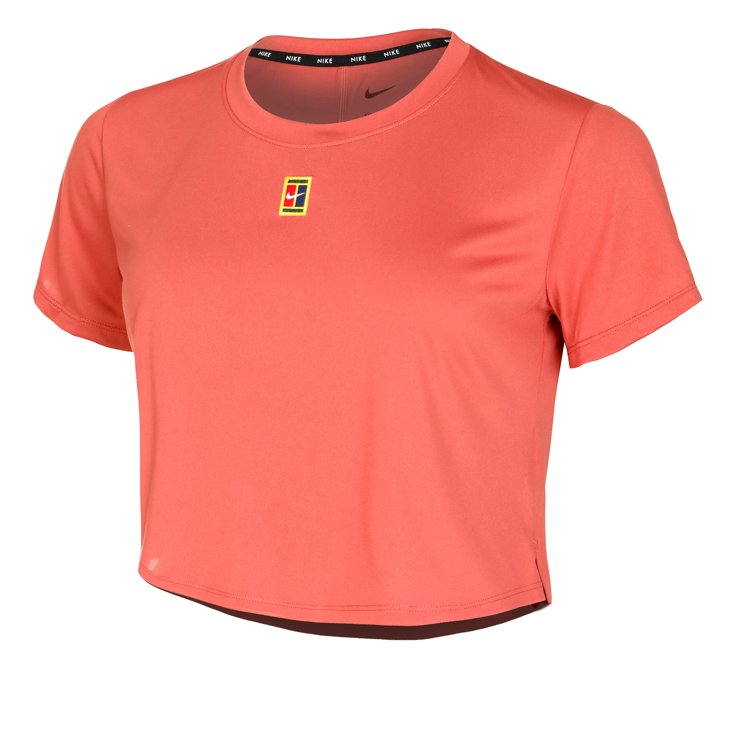 Buy Nike Court Dri Fit Heritage T Shirt Women Coral online