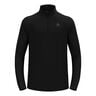 Essential Ceramiwarm 1/2 Zip Running Shirt Men-Black