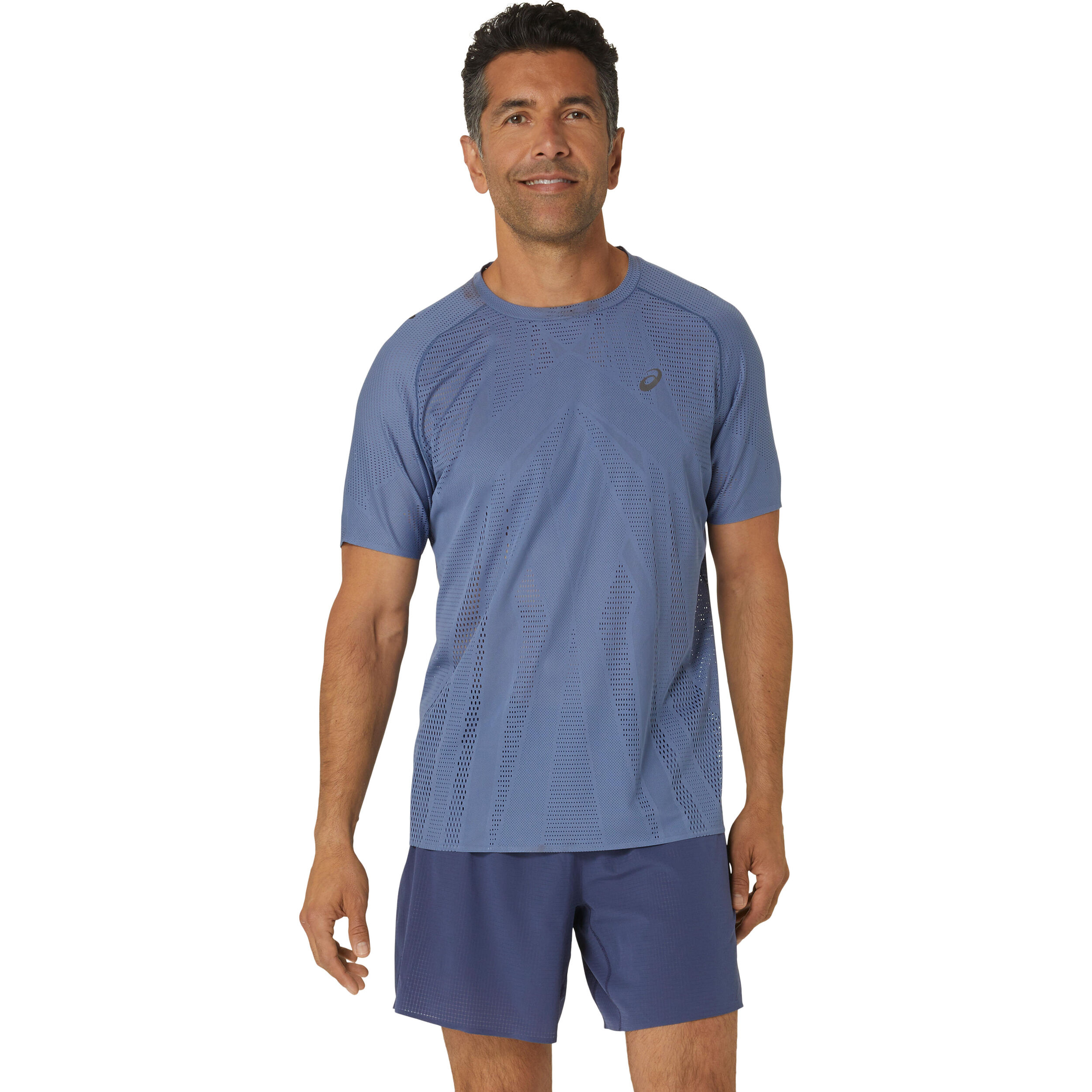人気ランキング Running Metarun ASICS Buy Shirt Running | online Blue Men その他