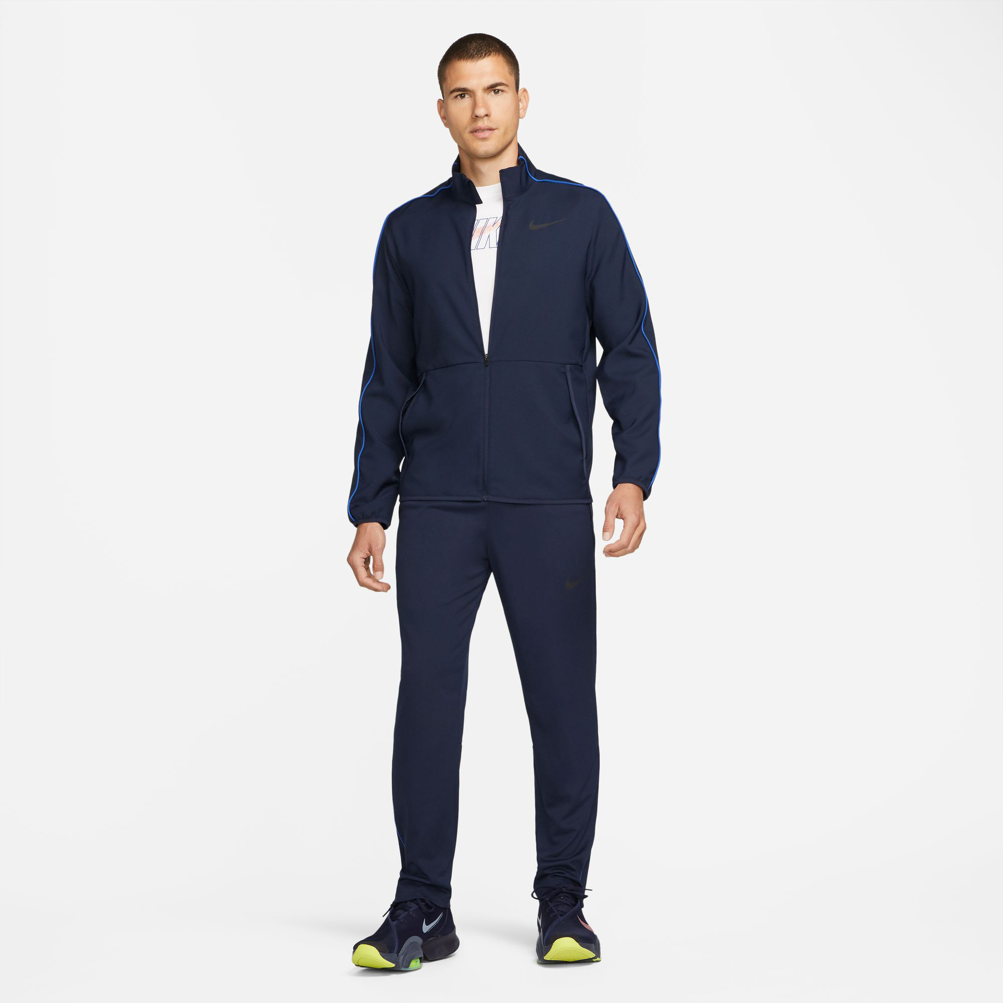 Nike team woven running jacket shop