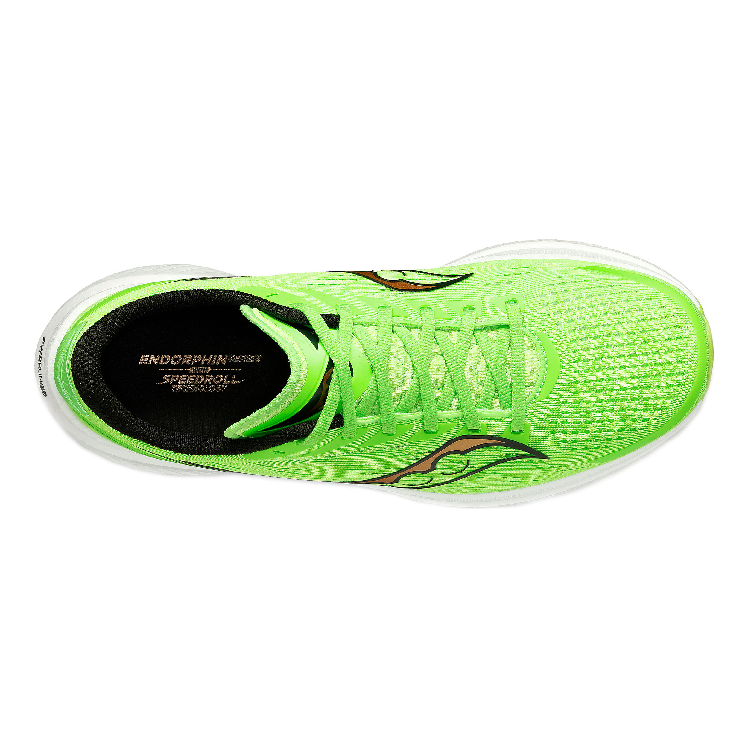 Saucony lime green running shoes sales