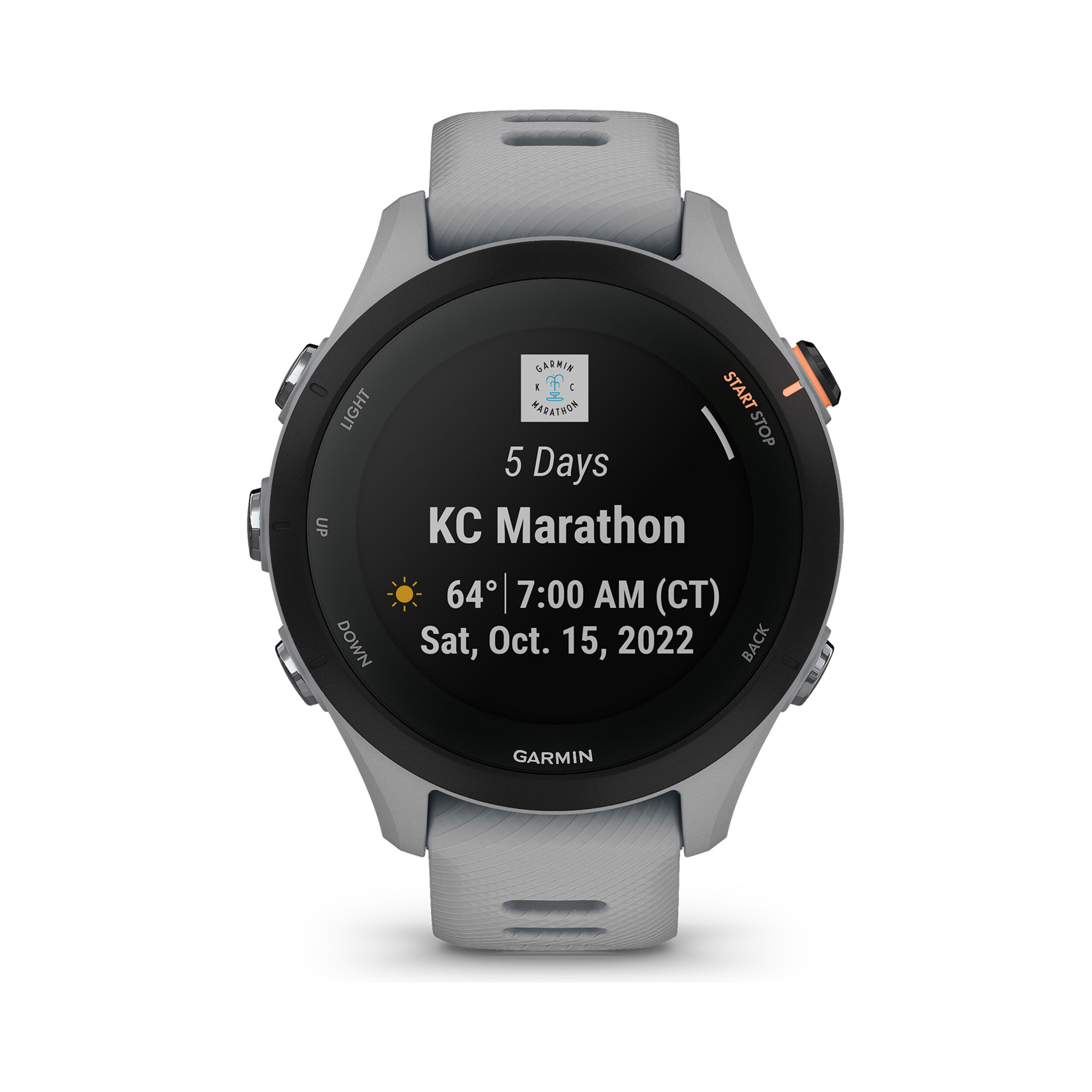 Buy Garmin Forerunner 255 S Pulse Watch Grey online Running