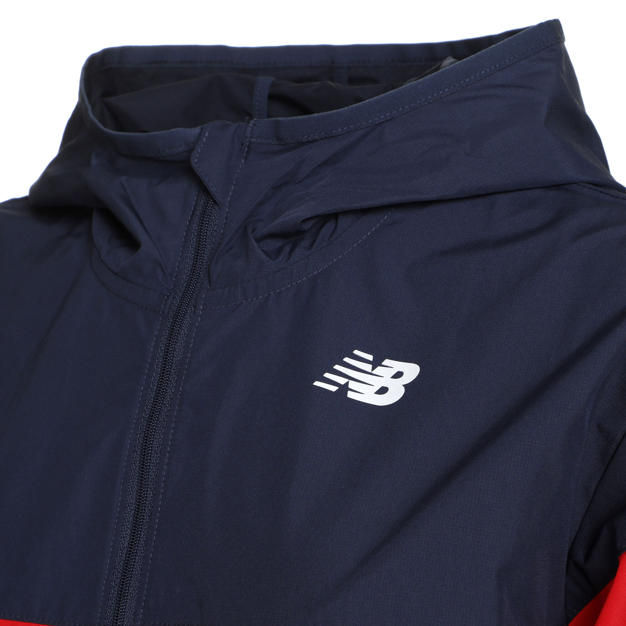 Buy New Balance Printed Accelerate Running Jacket Women Red, Blue online