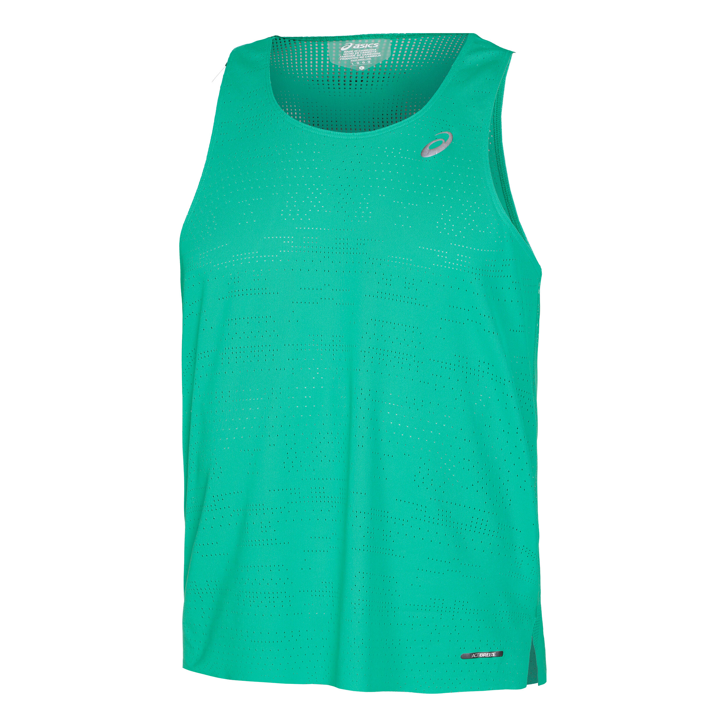 Buy ASICS Ventilate Actibreeze Tank Top Men Green online
