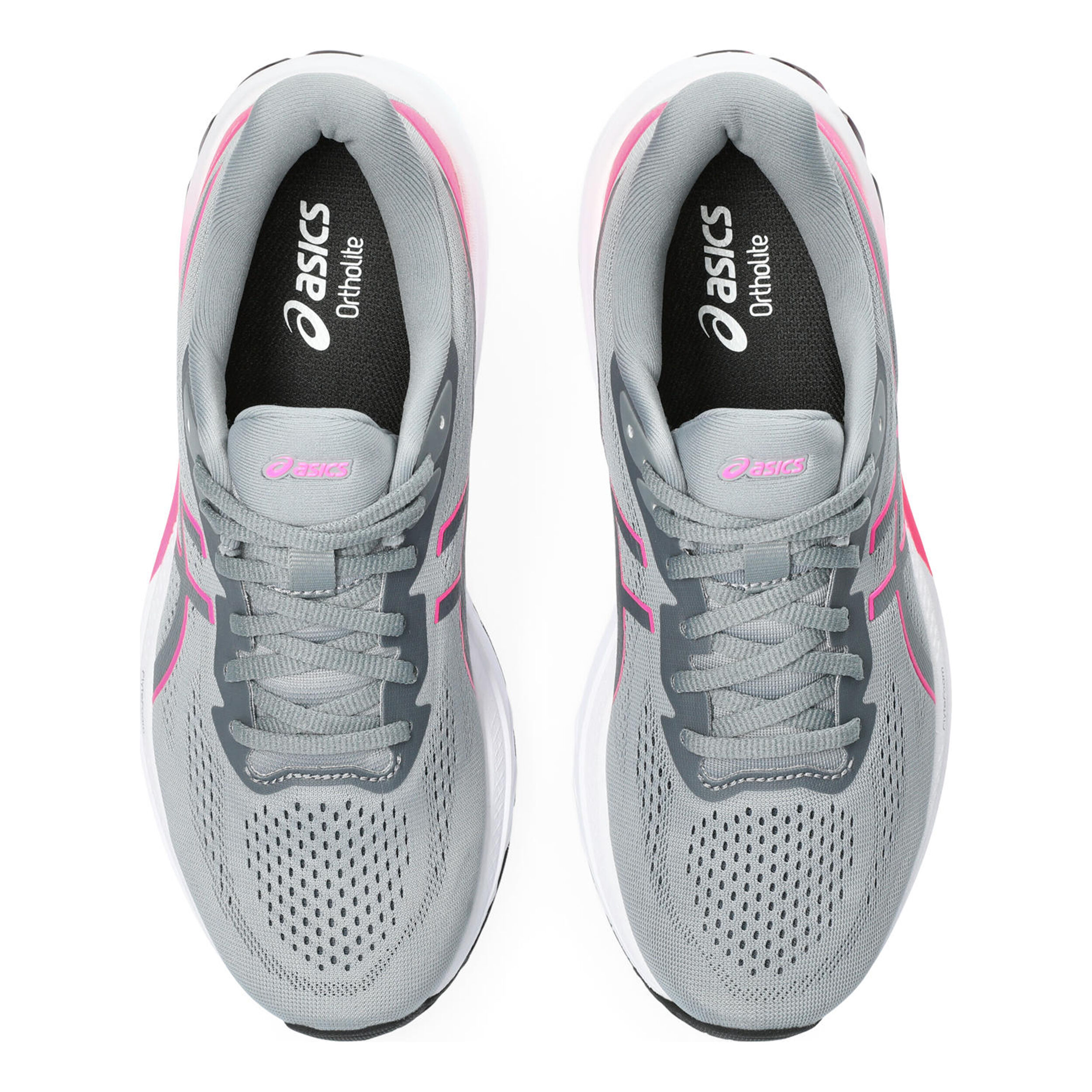 Pink and gray asics hot sale