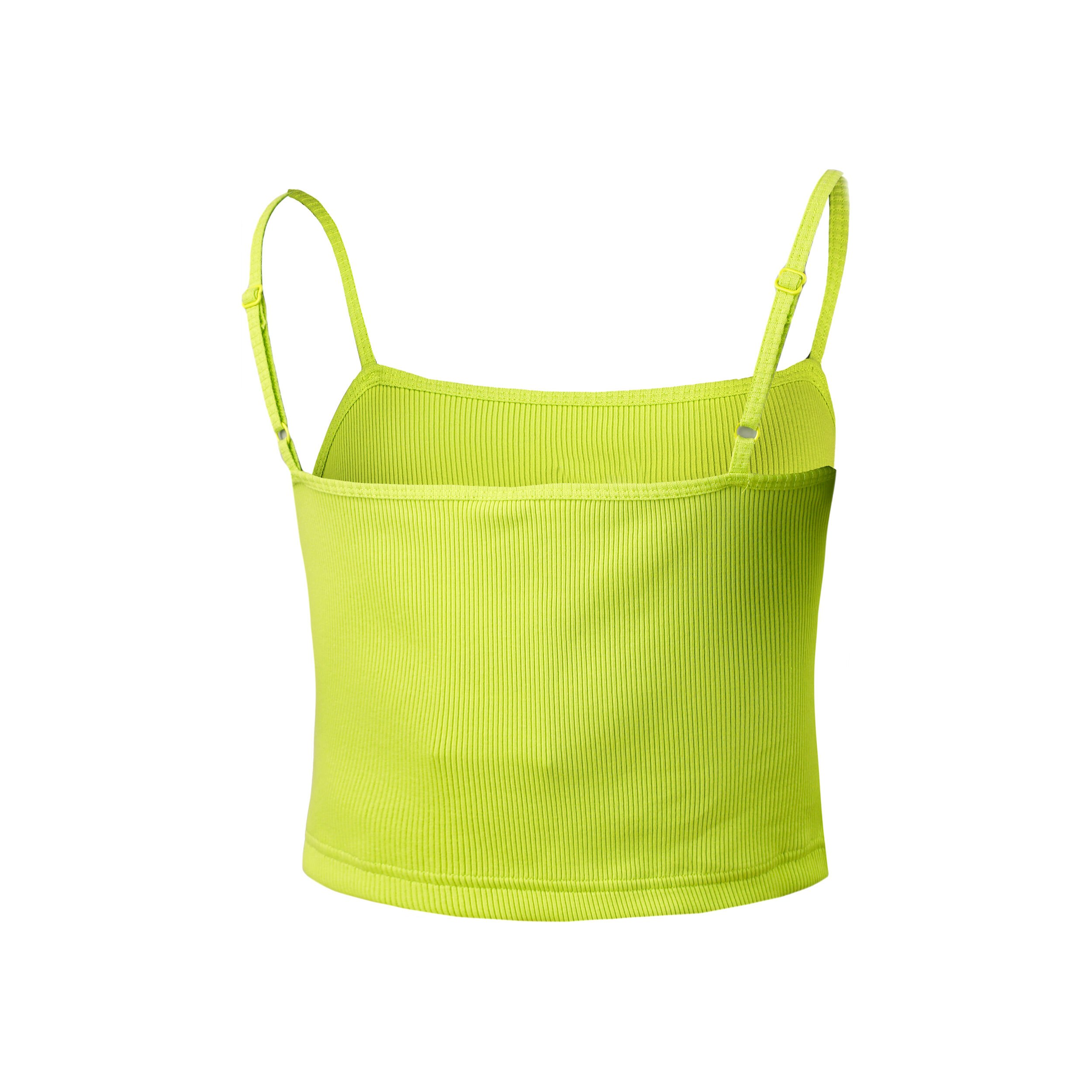 Lime green nike crop top deals