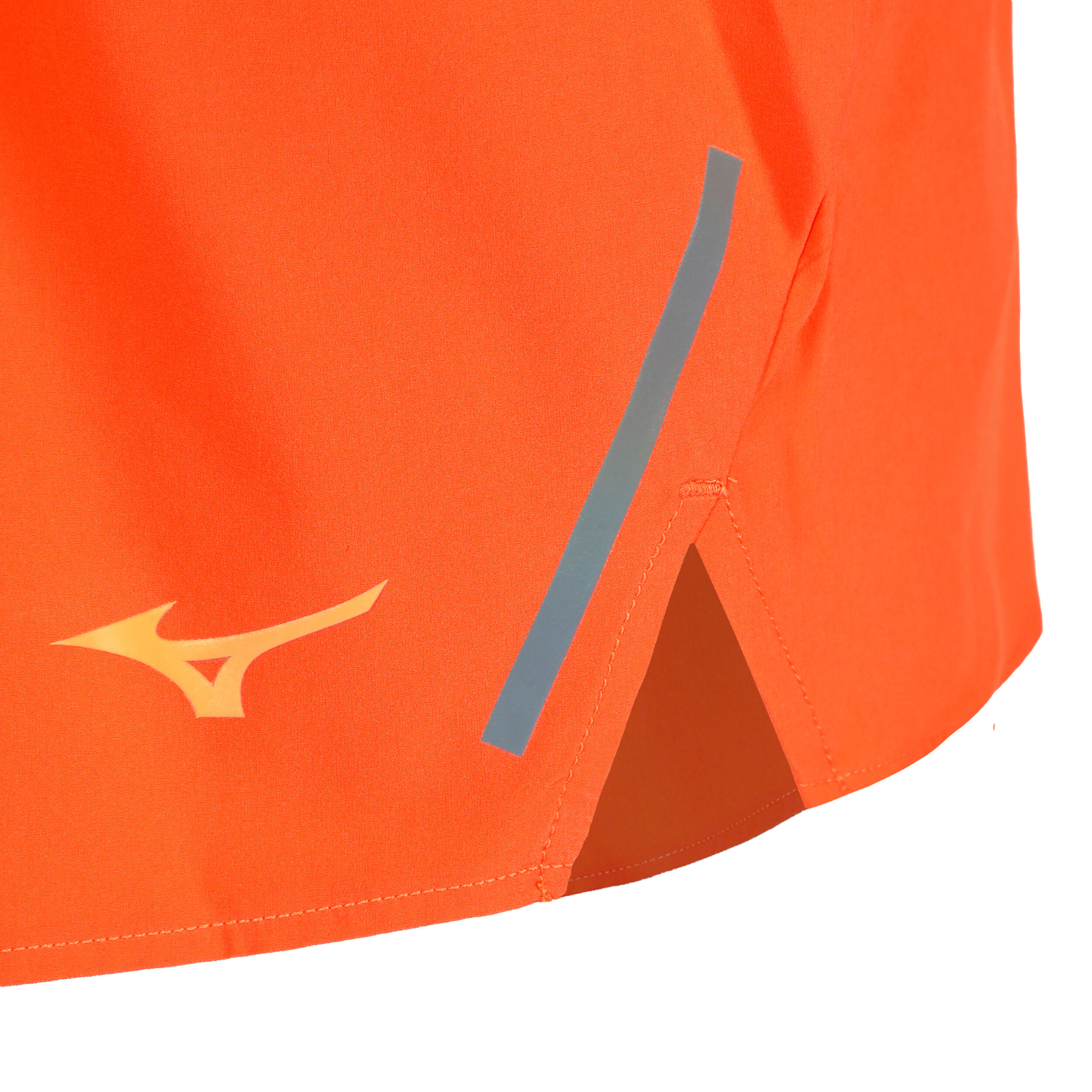 Buy Mizuno Aero Split 1.5 Running Shorts Men Orange Black online