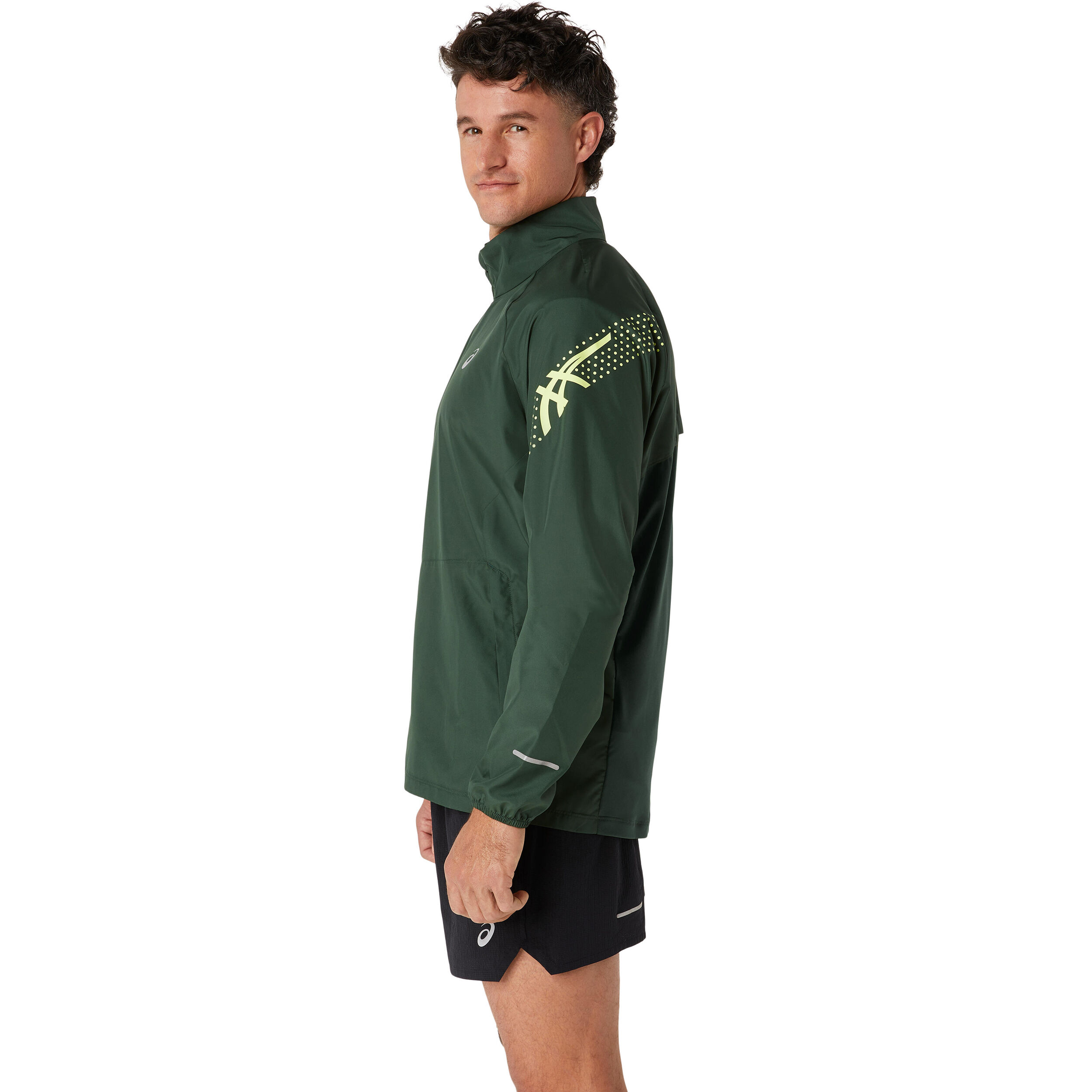 Asics icon deals running jacket