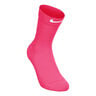 Fast Midweight Crew Running Socks-Pink,Black