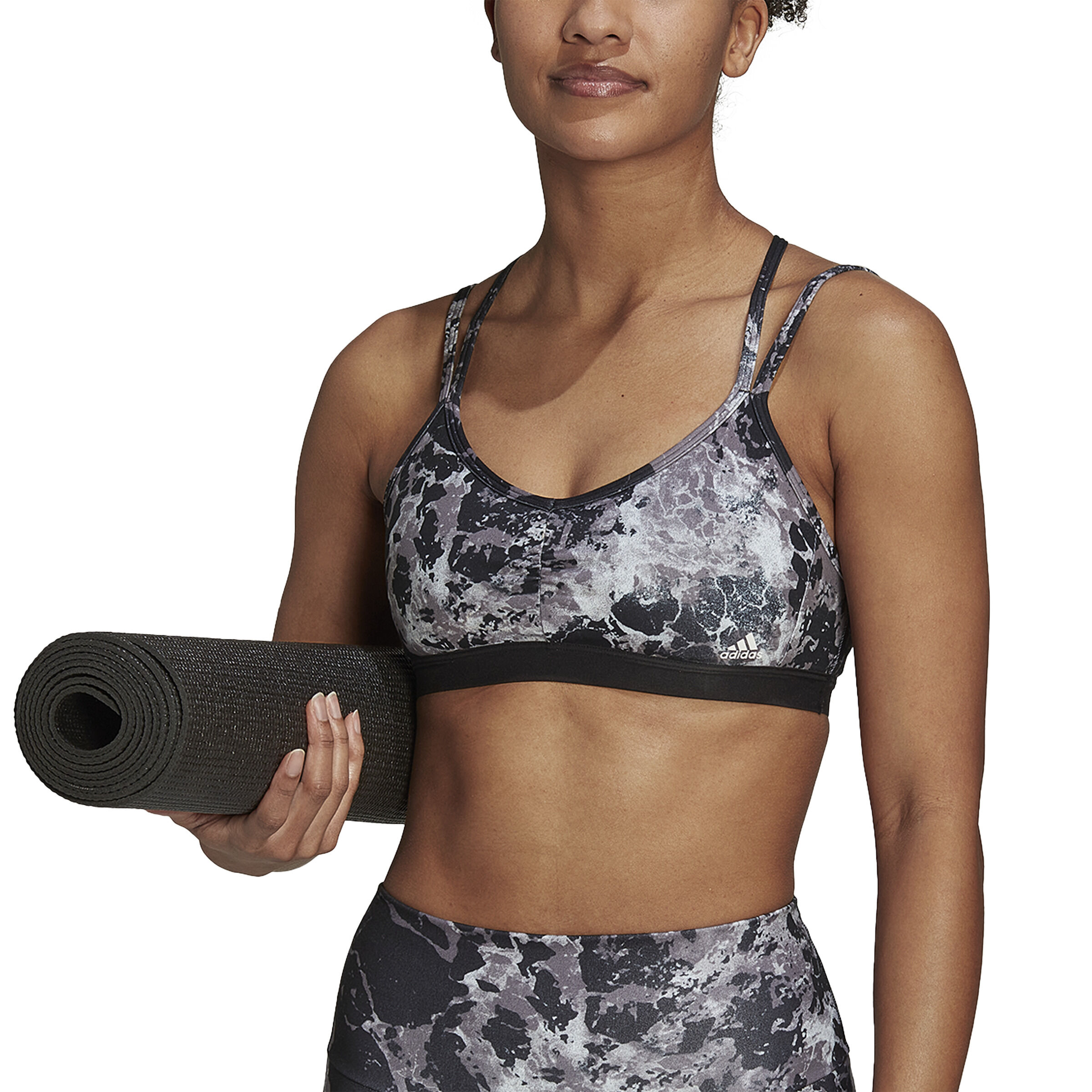 Buy adidas Yoga Essential Low Support Sports Bras Women Black online Running Point COM