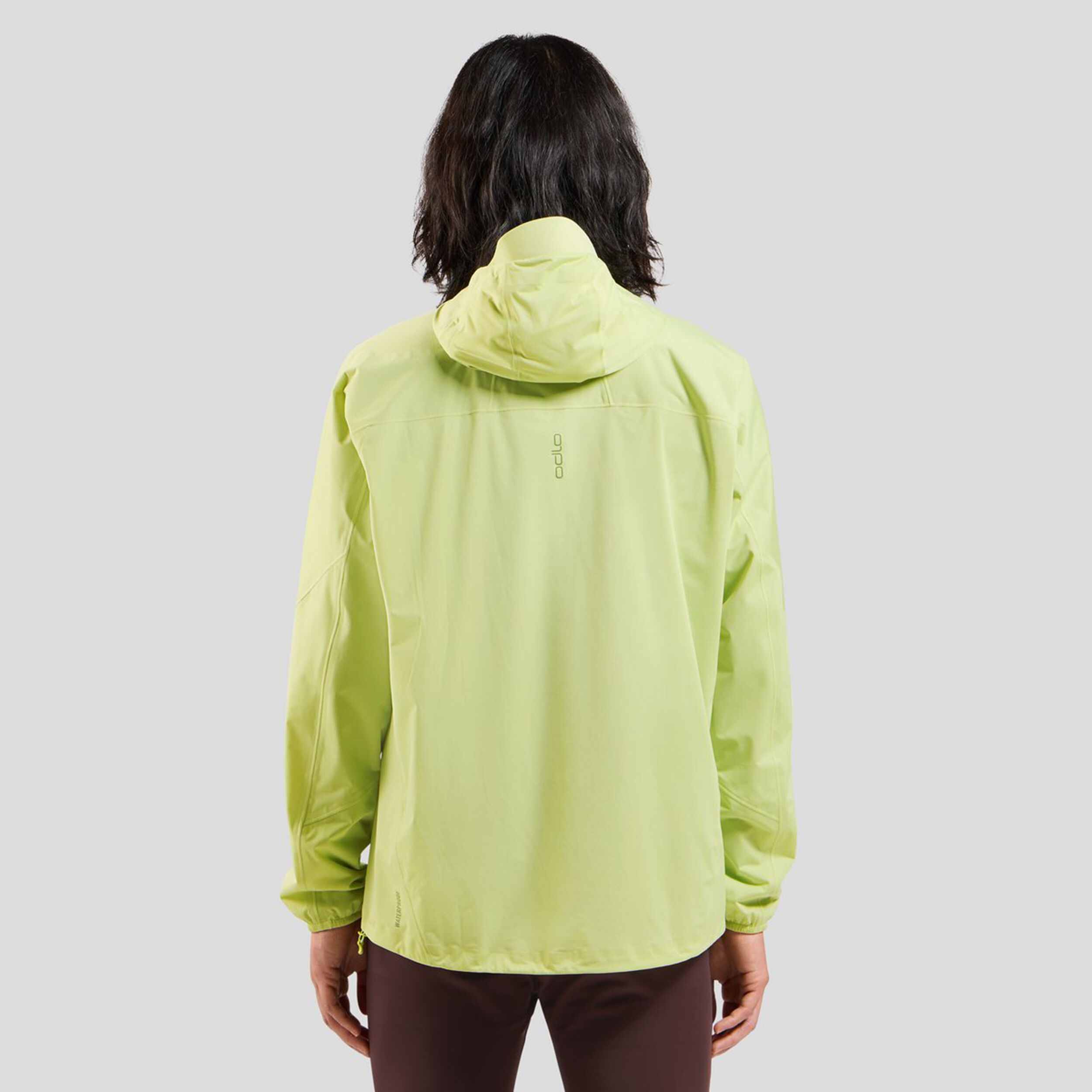 Waterproof running jacket with hood 2025
