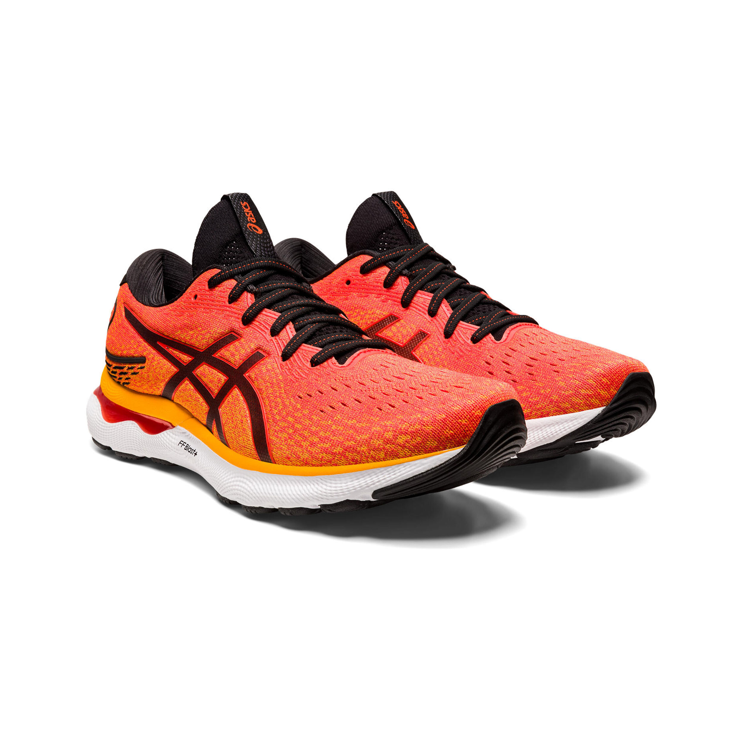 Buy ASICS Gel Nimbus 24 Neutral Running Shoe Men Red Black online Running Point COM