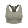 Seamless Medium Padded Sport Sports bras Women-khaki
