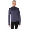Road Winter Running Shirt Women-Blue Grey