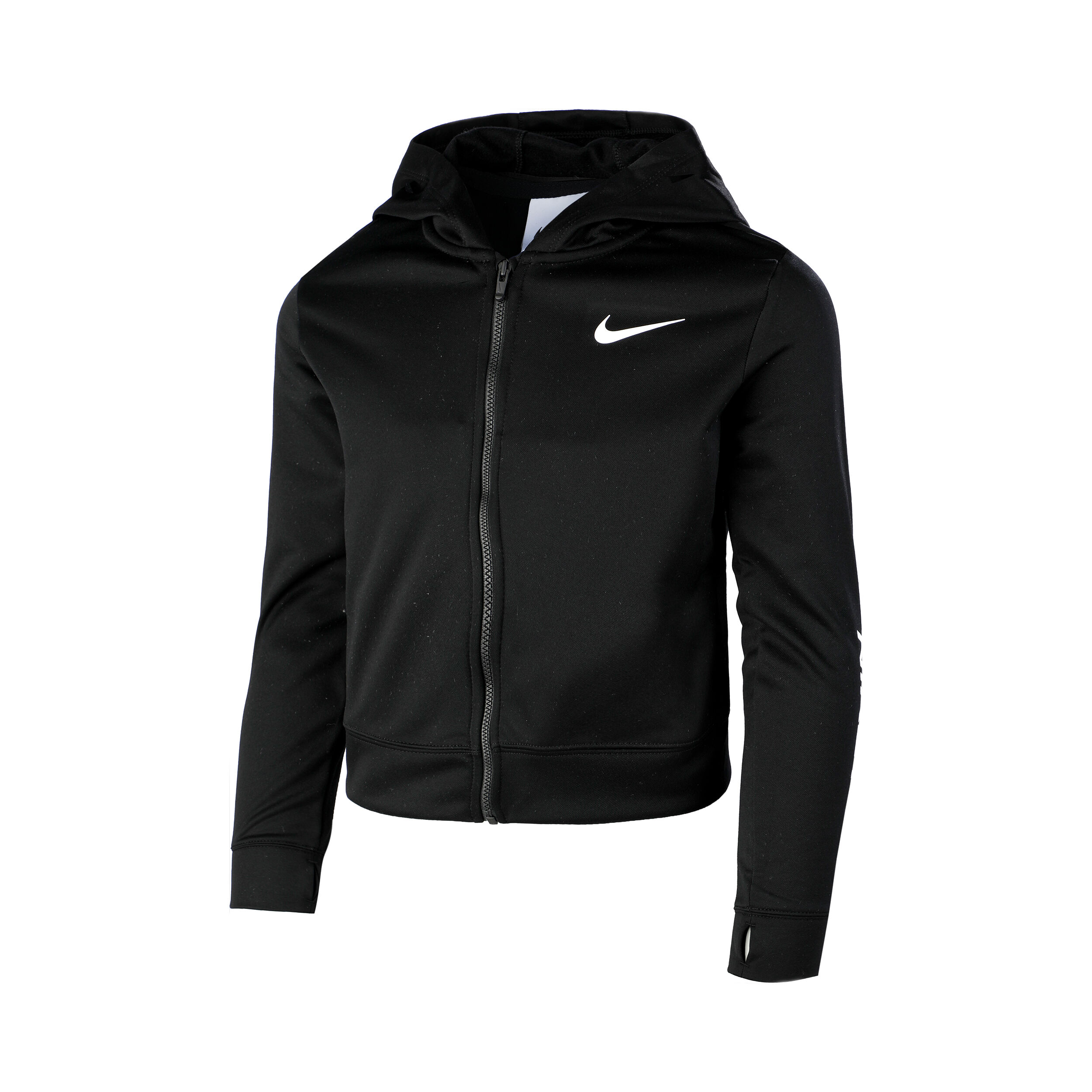 Buy Nike Pro Therma Fit Zip Hoodie Girls Black online Running Point COM