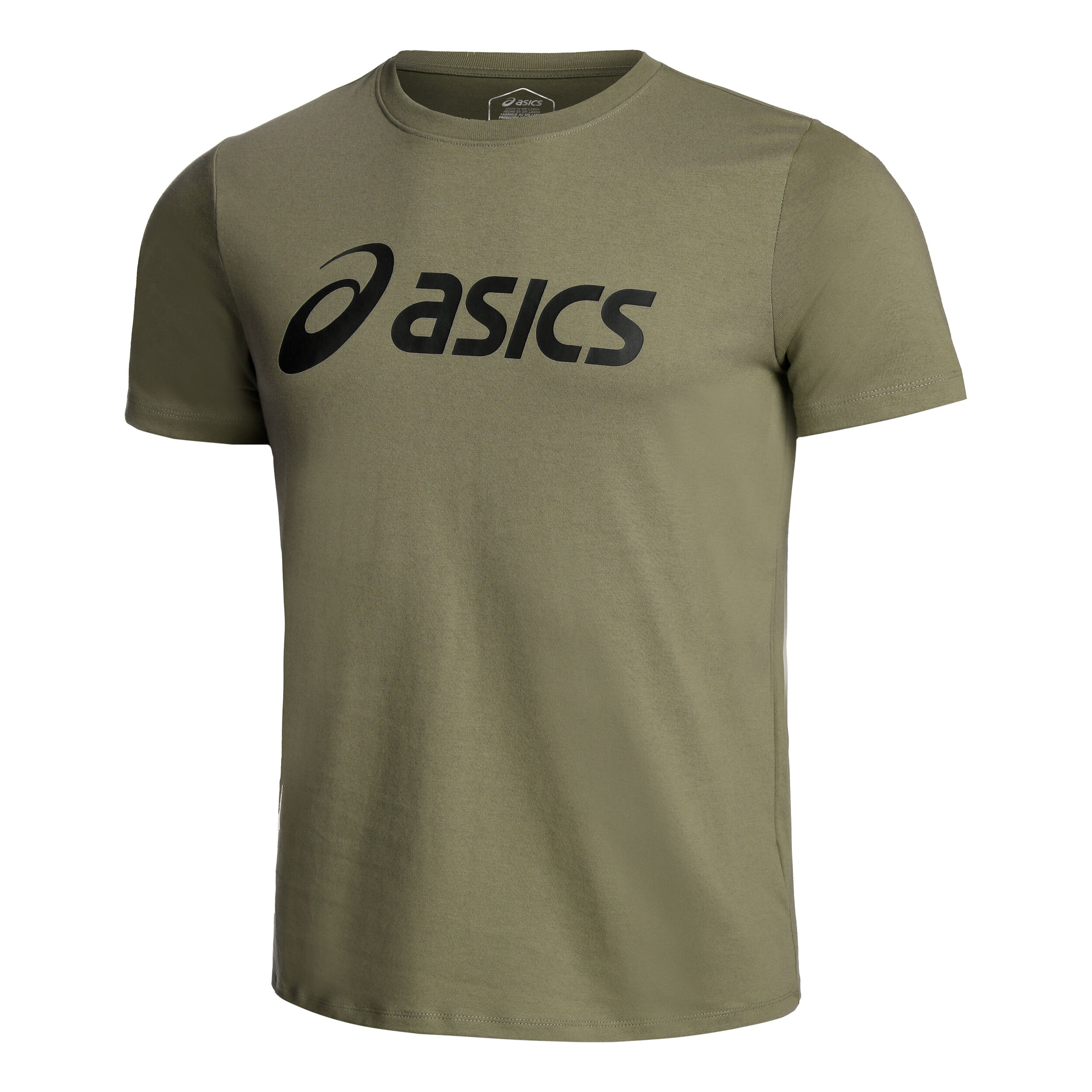 Buy ASICS Big Logo T-Shirt Men Green, Black online | Running