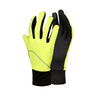 Intensity Safety Light Gloves-Black,Yellow