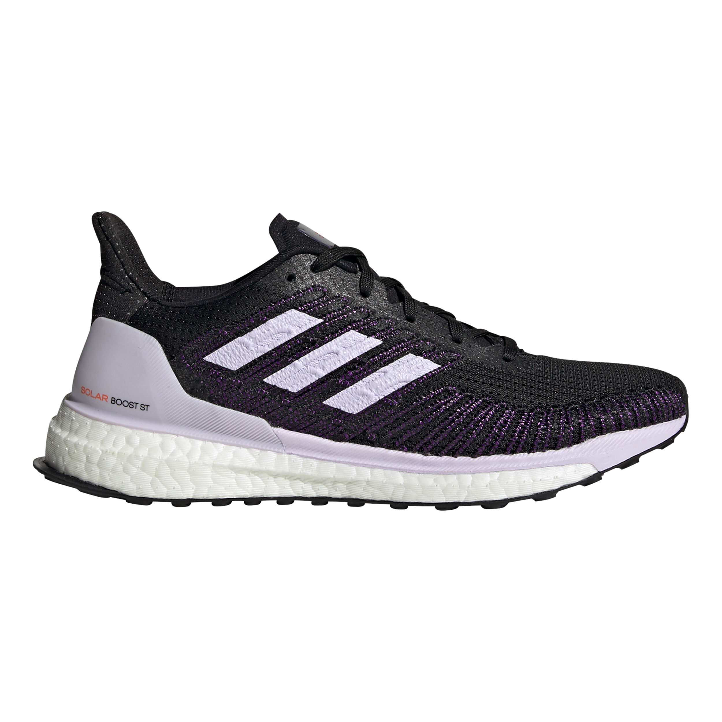Solar Boost ST 19 Stability Running Shoe Women Black Lilac