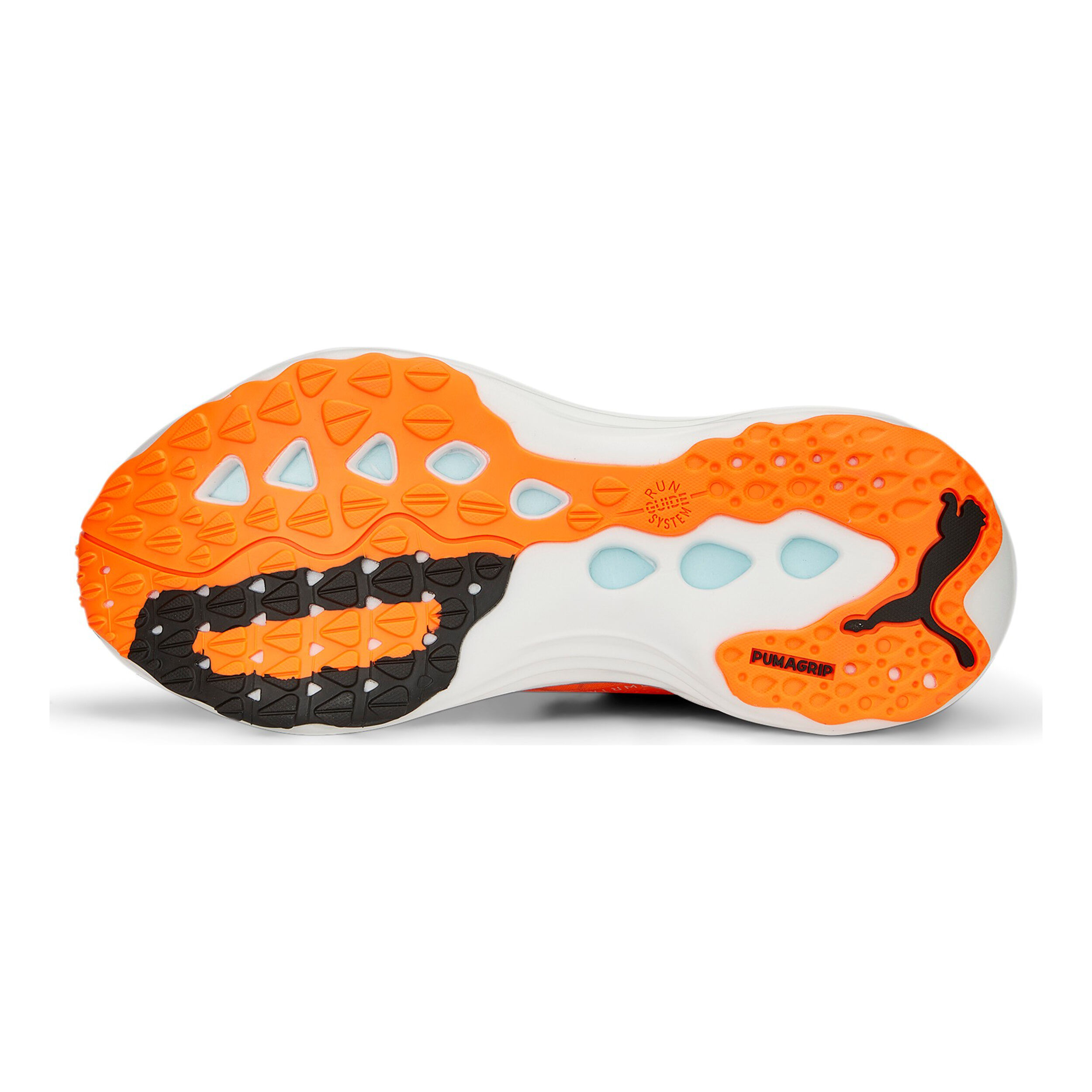 Puma running system orange best sale