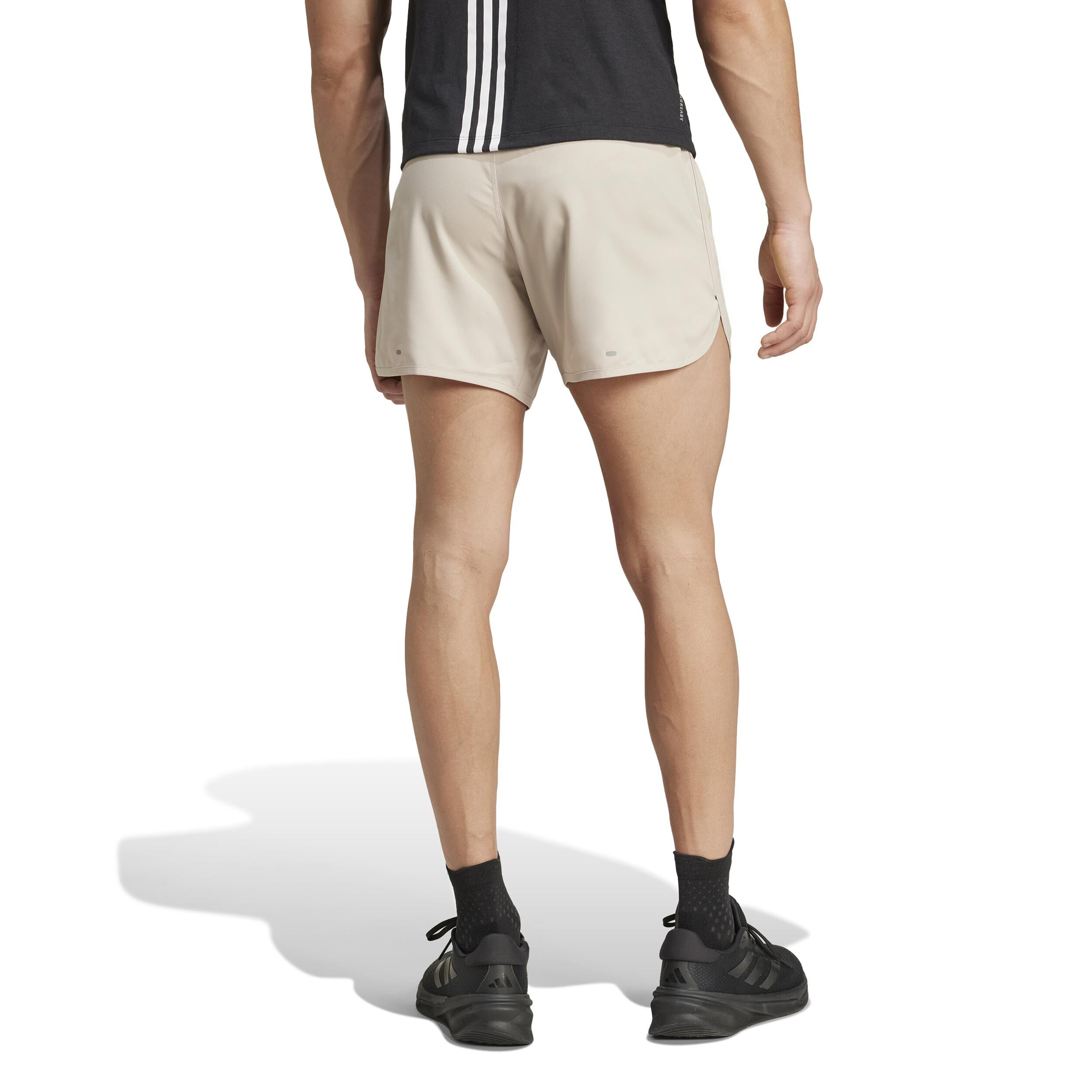 Beige running shorts hot sale