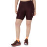 Road High Waist 8in Sprinter Running Tights Women-Dark Red