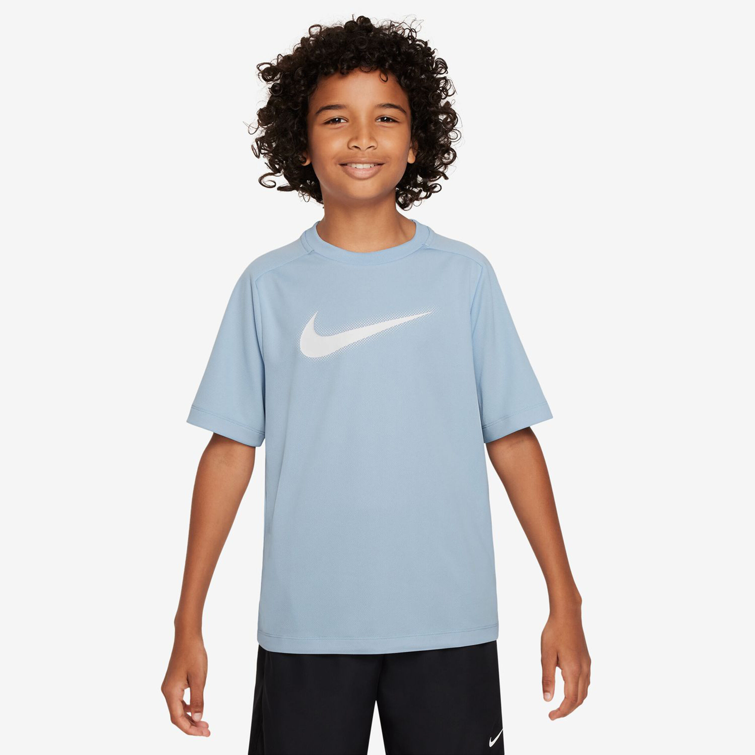 Buy Nike Dri Fit T Shirt Boys Light Blue online Running Point COM