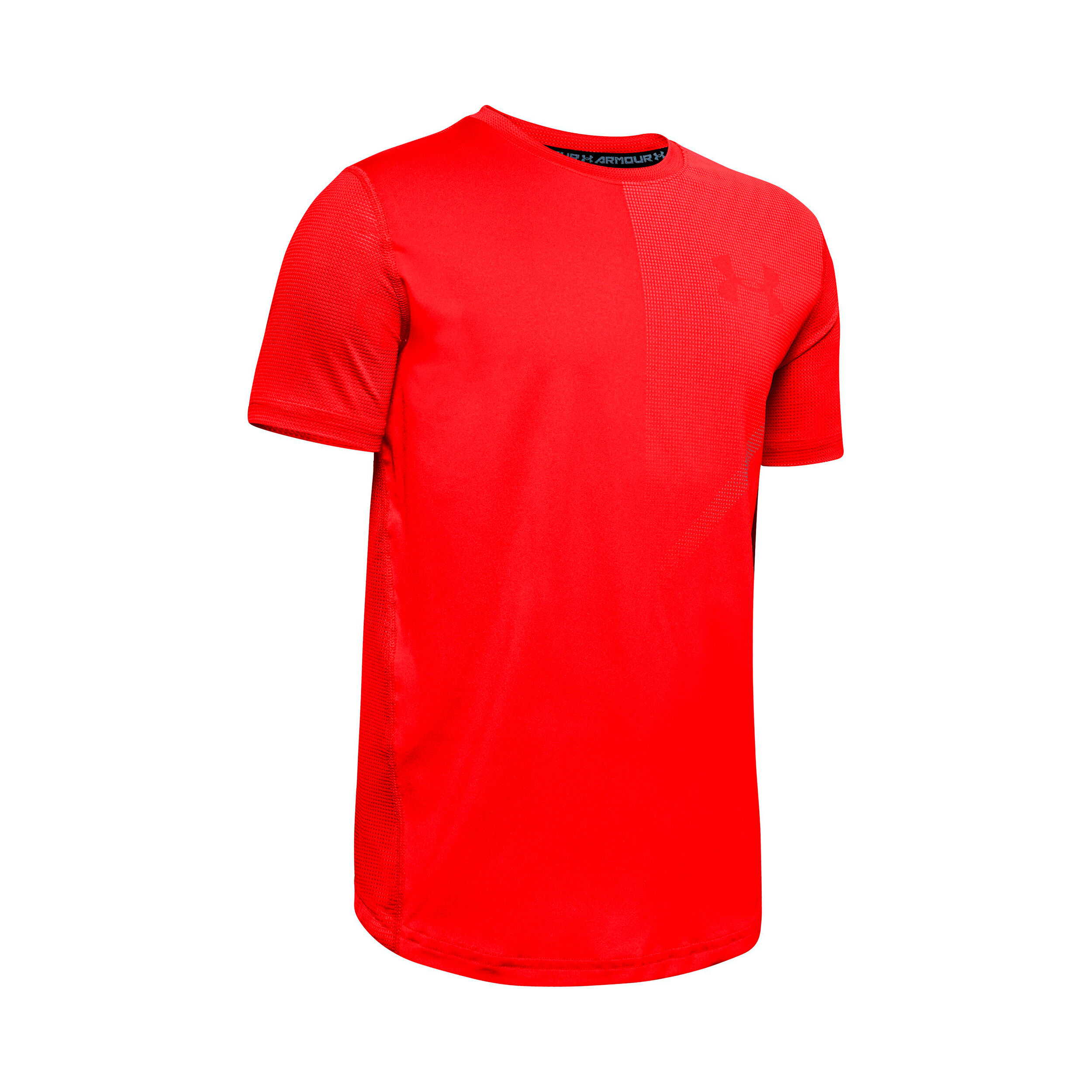 Buy Under Armour Raid T Shirt Boys Neon Red White online Running Point COM