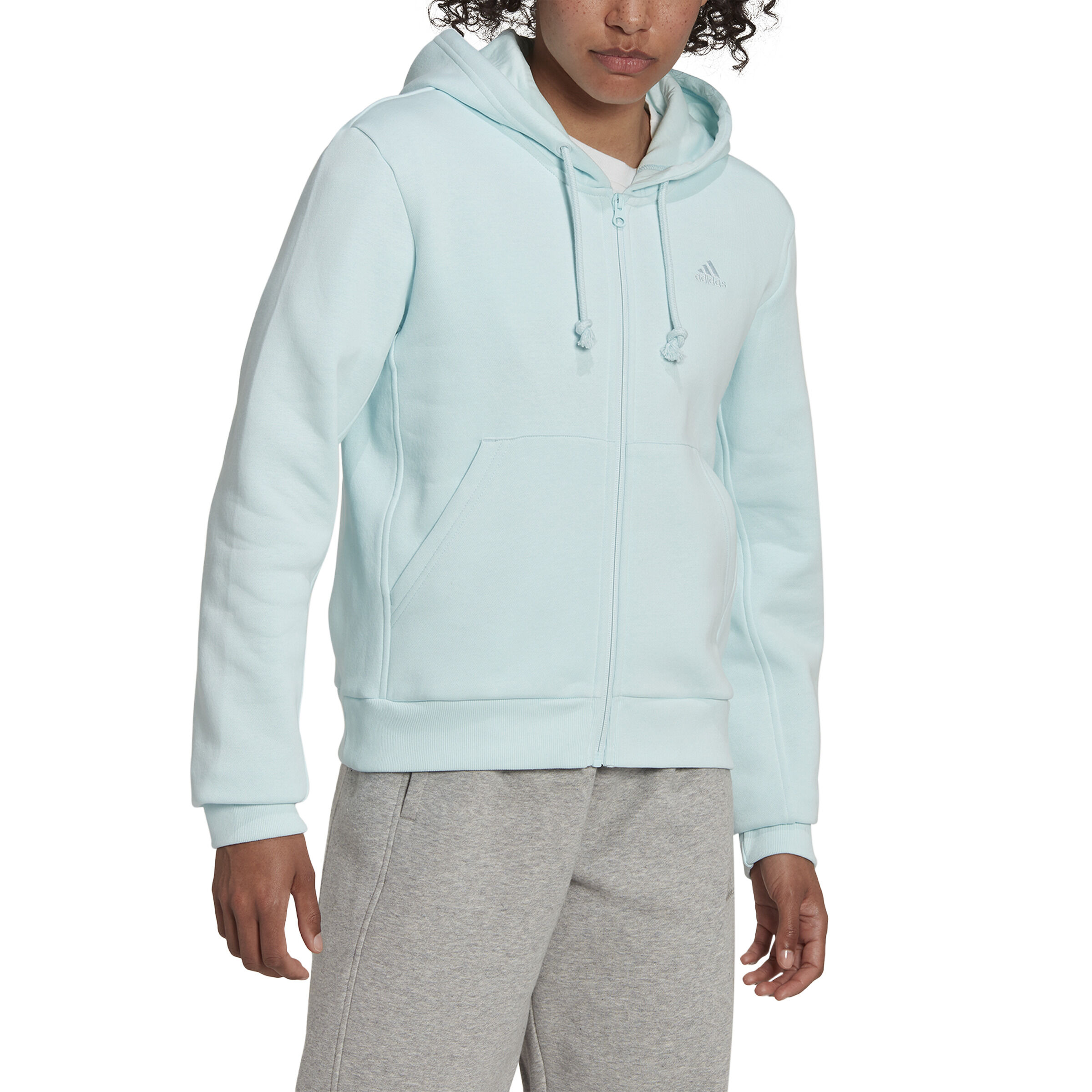 Buy adidas ALL SZN Zip Hoodie Women Light Blue online Running Point COM