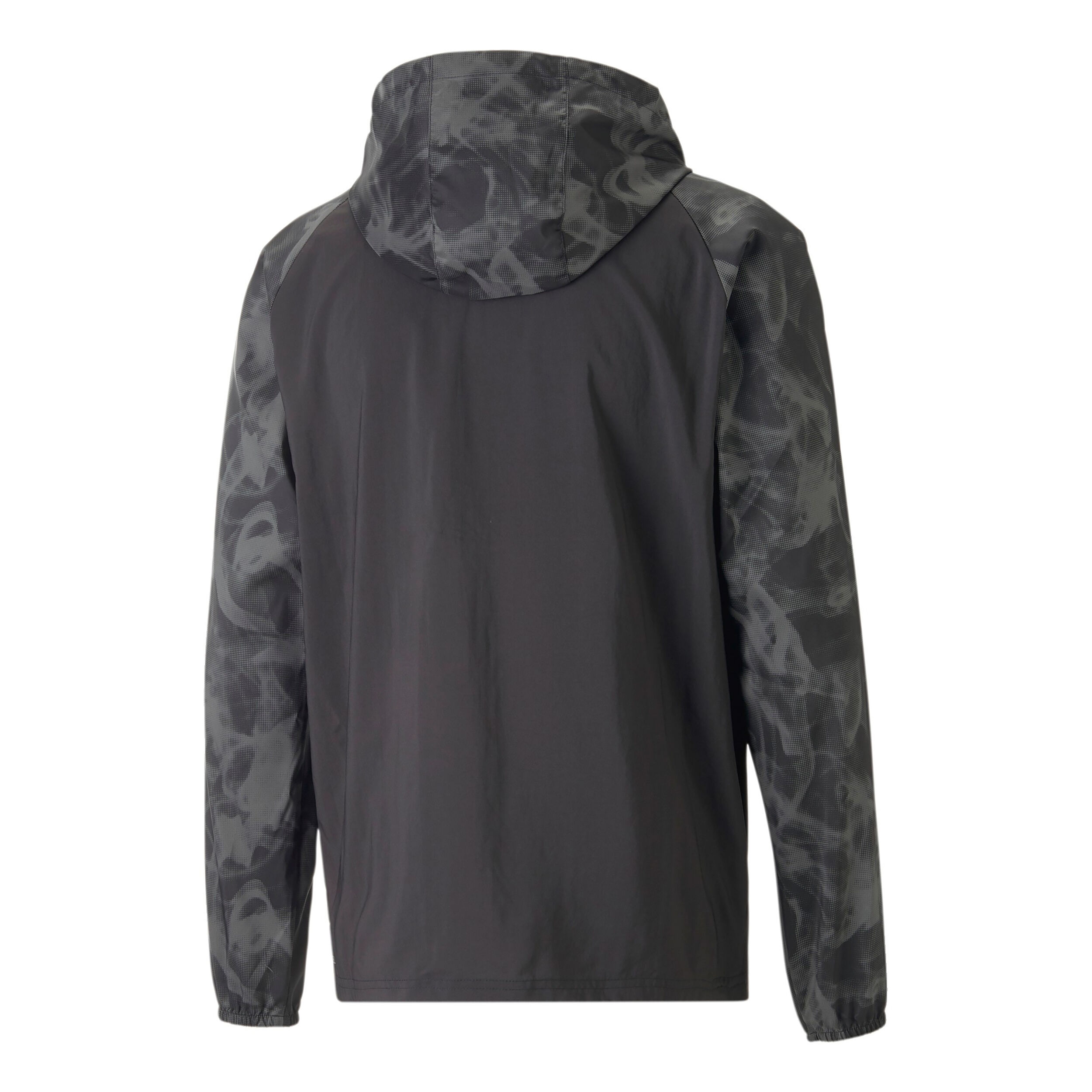 送料無料/追跡有 Puma Run Favorite Hood ランニングジャケット Buy Puma Run Favorite All Over Print Woven Running Jacket