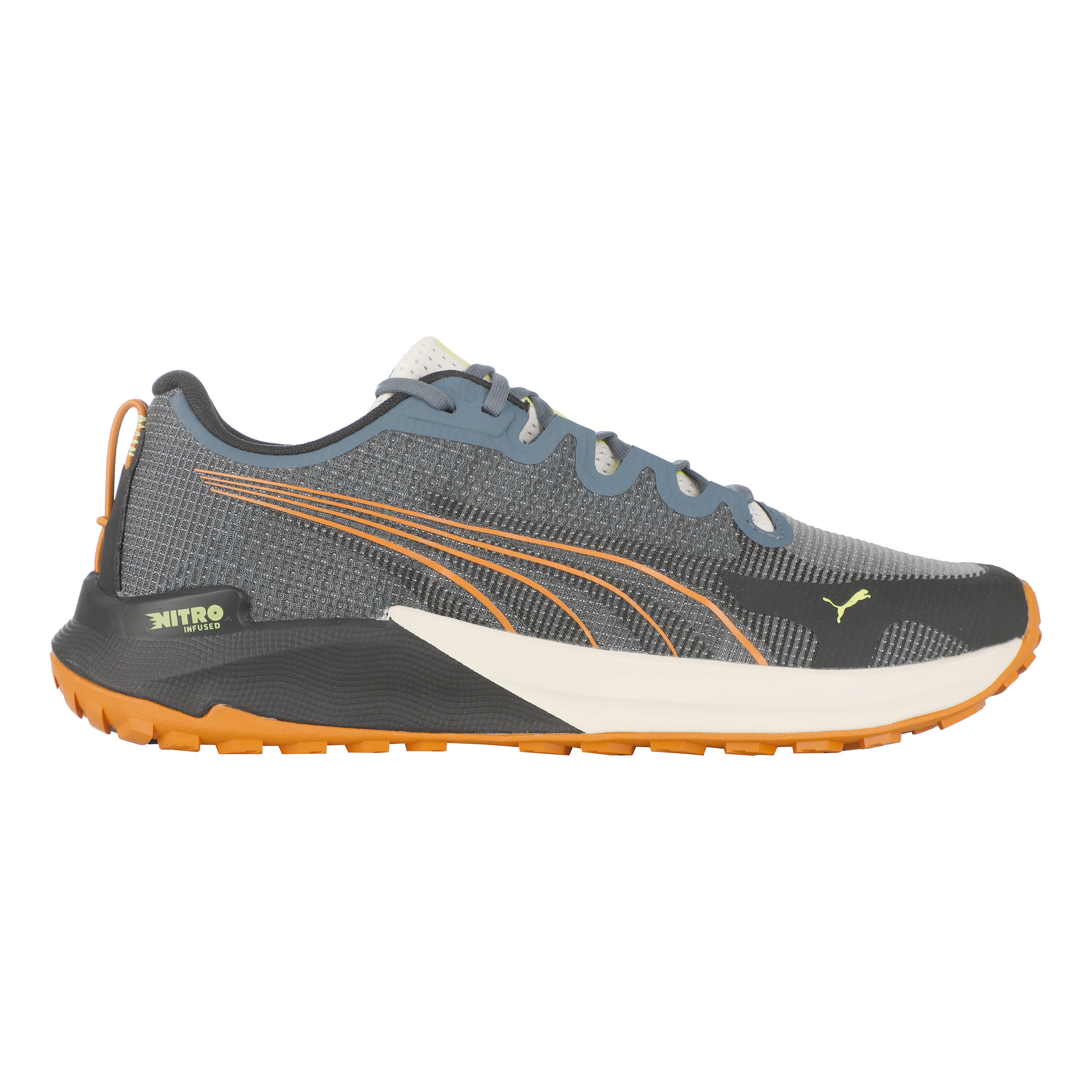 Puma runners royal grey orange shop