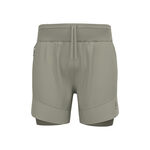 Odlo Clothing Odlo X-Alp Trail 6in 2in1 Running Shorts Men-Grey