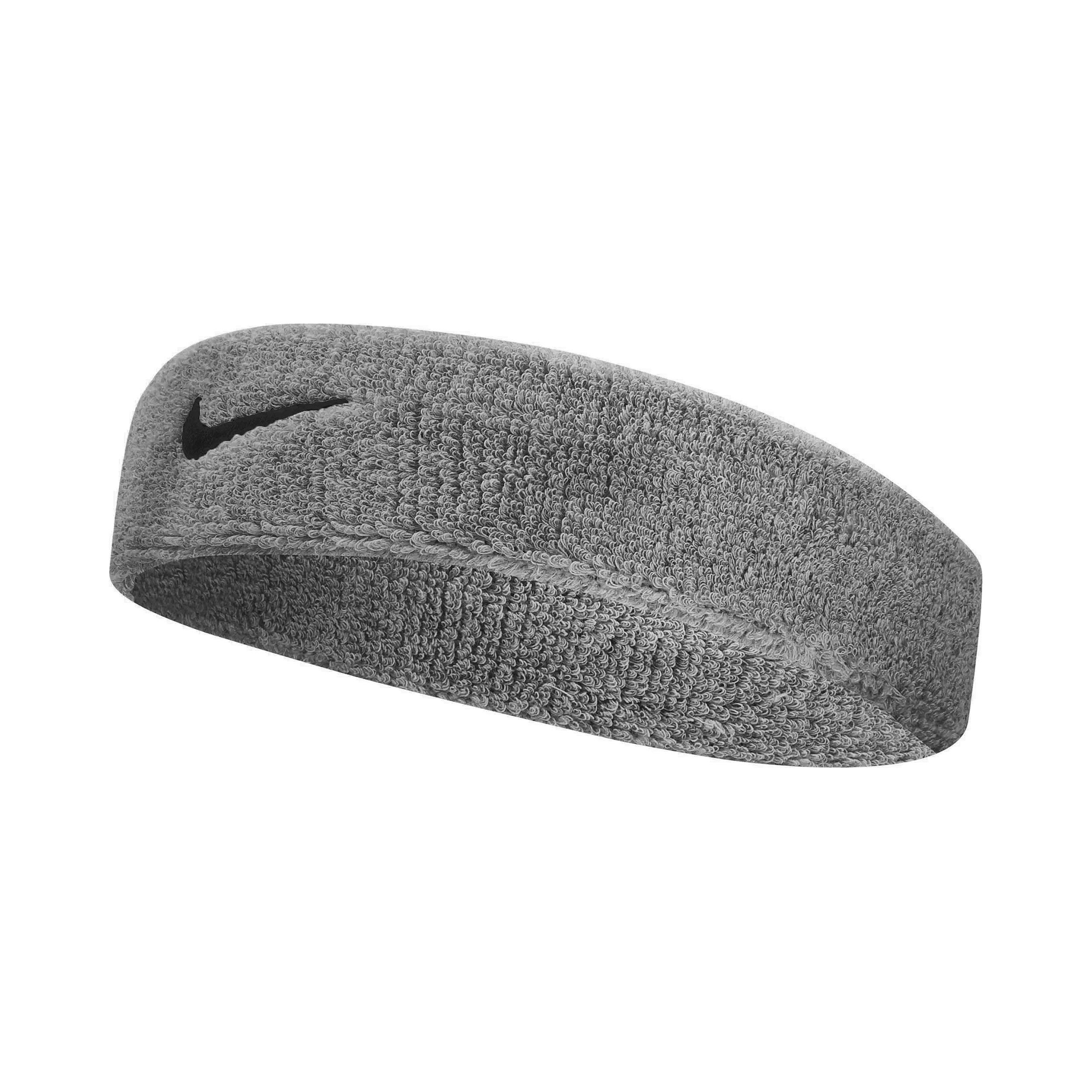 Buy Nike Swoosh Headband Grey Black online Running Point COM