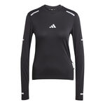 adidas Clothing adidas Ultimate High Visibility Running Shirt Women-Black