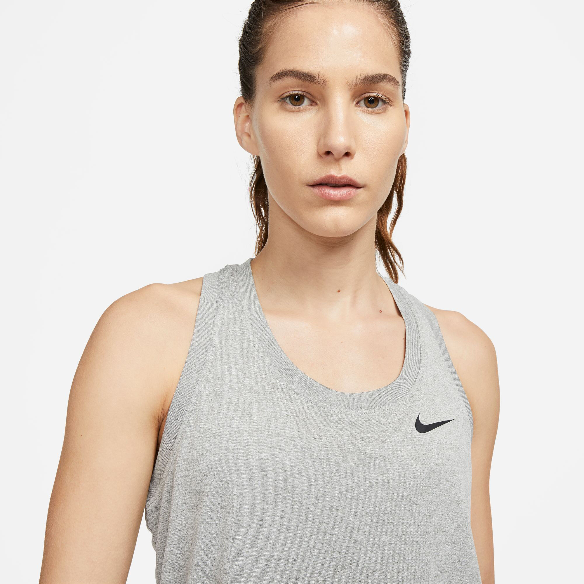 Grey nike tank top discount