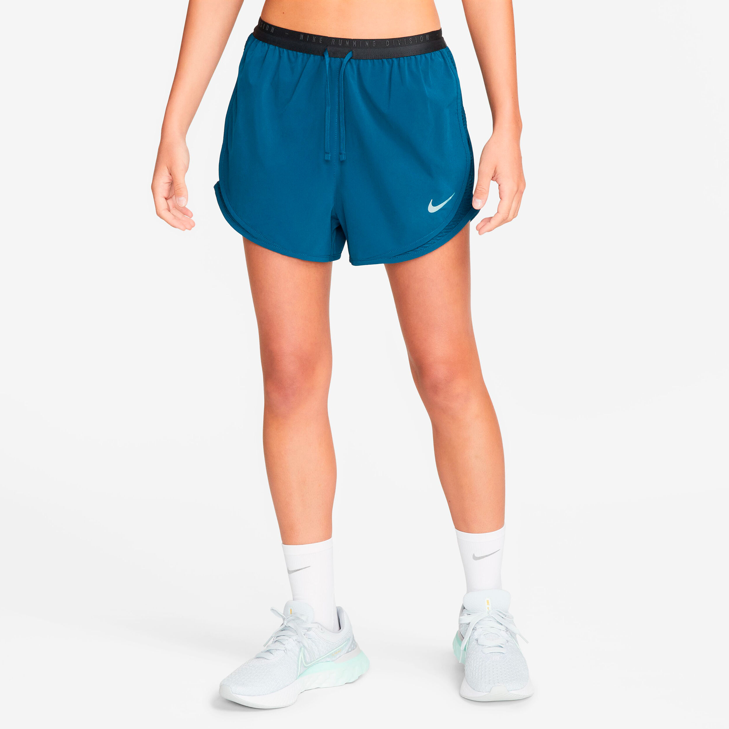 Nike blue shorts womens online