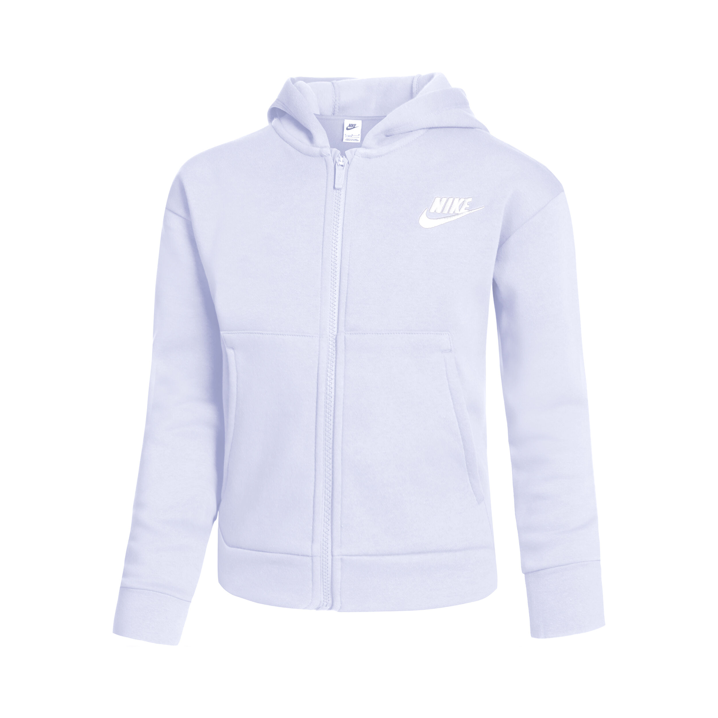Lavender nike zip up deals